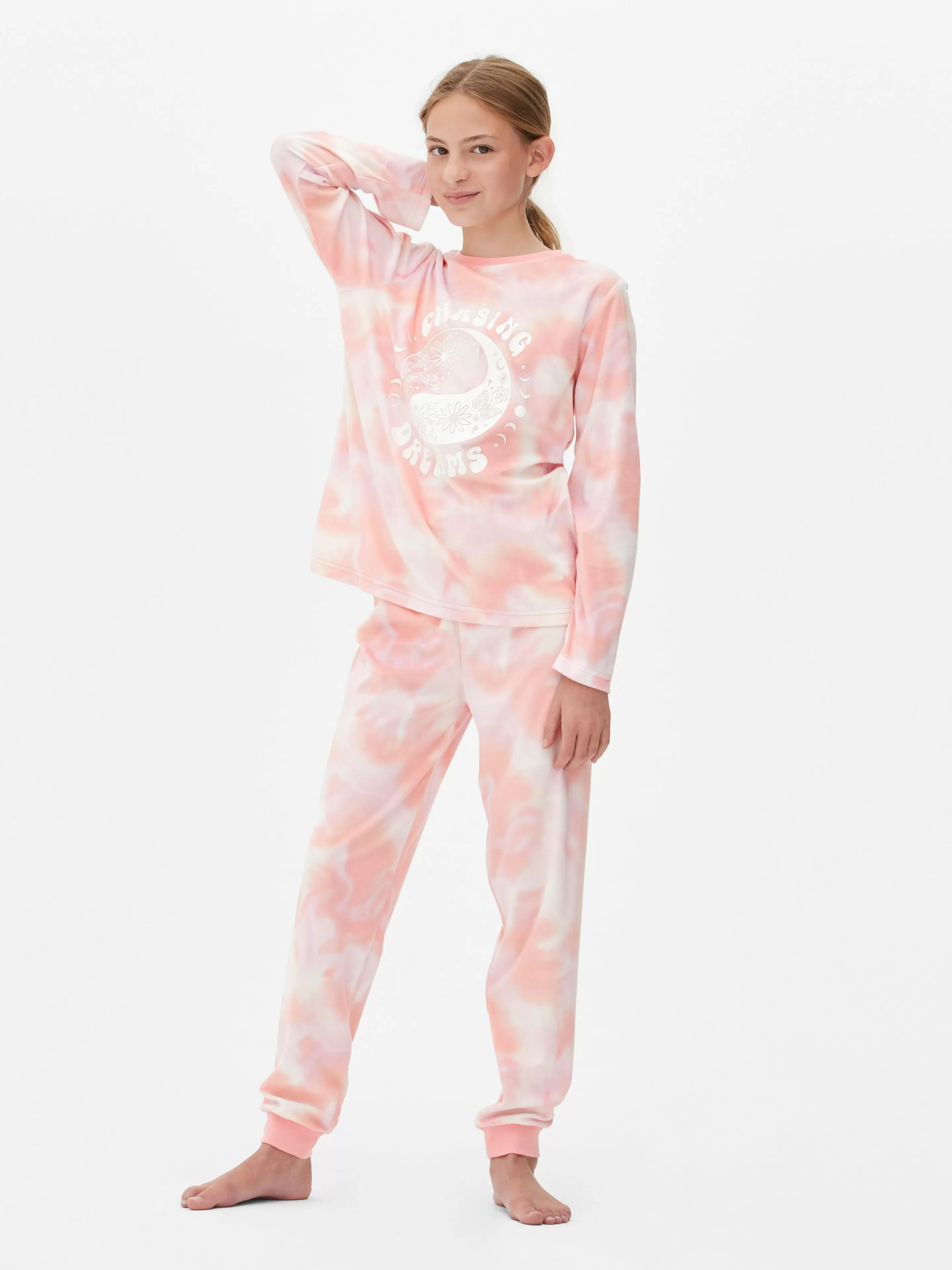 Pyjama Tie Dye En Tissu Minky Chasing Dreams-Primark Cheap