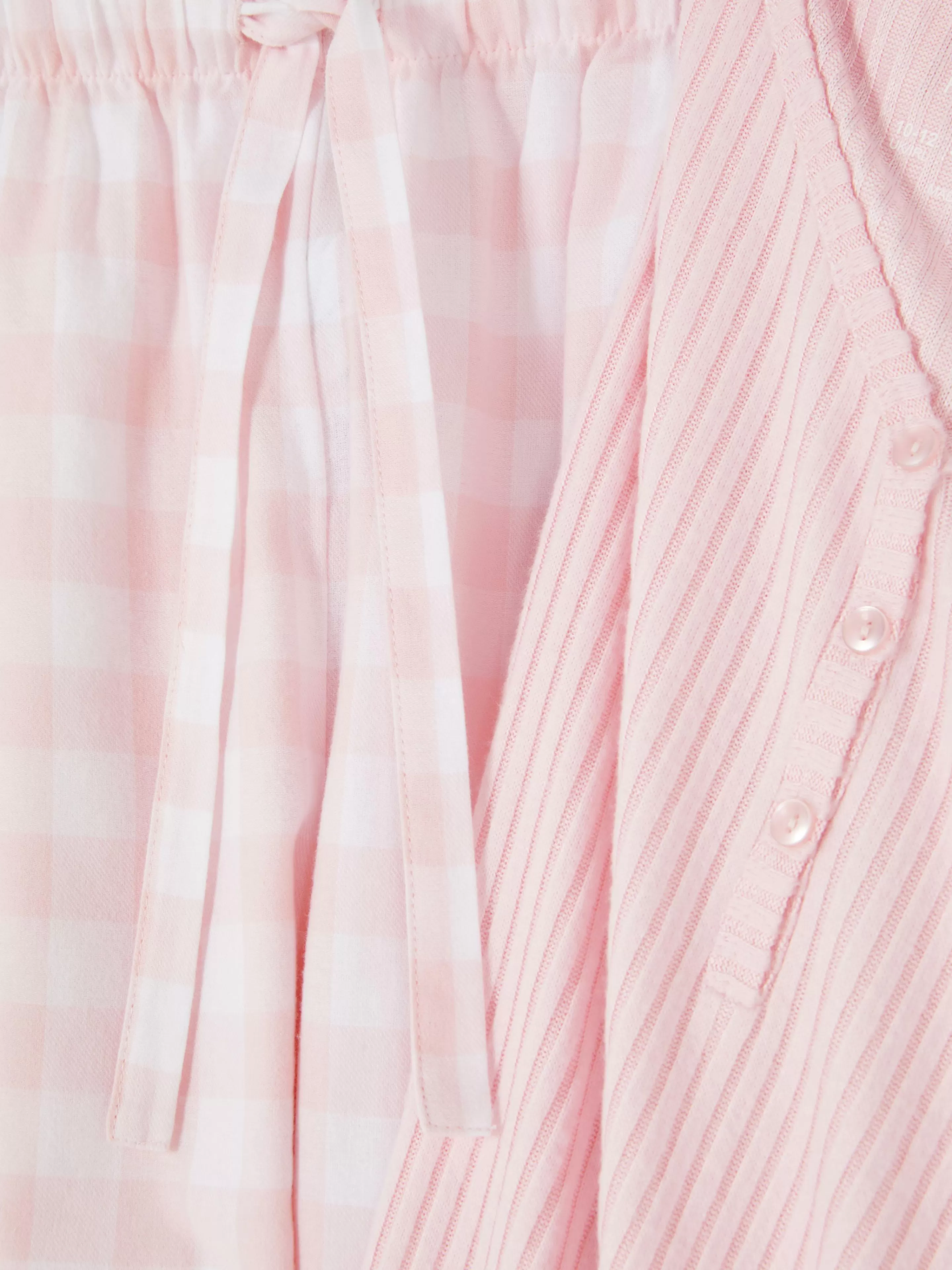 Pyjama T-shirt Boutonné Et Pantalon à Motifs-Primark Store
