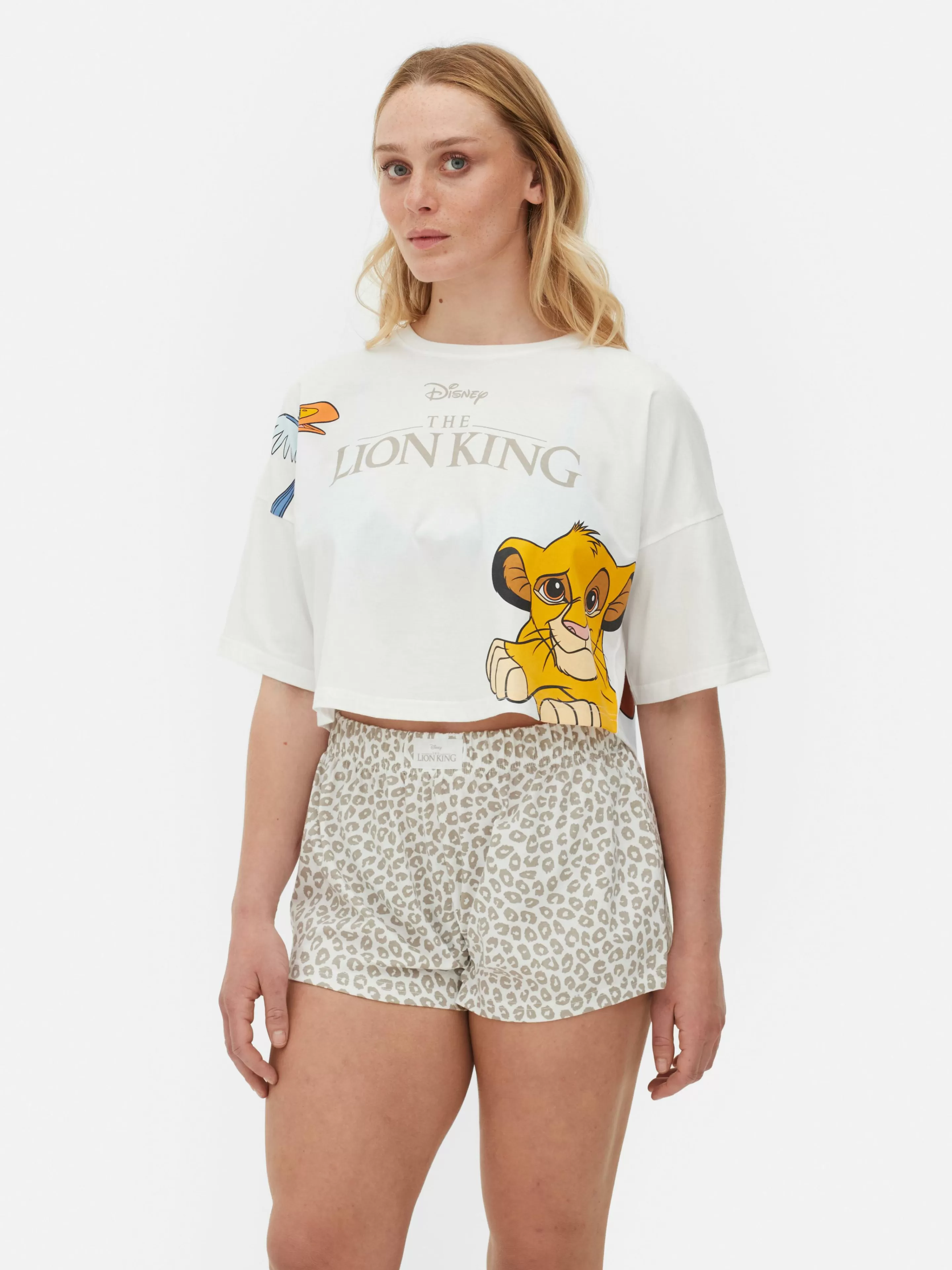 Pyjama T-shirt Court Disney Le Roi Lion-Primark Discount