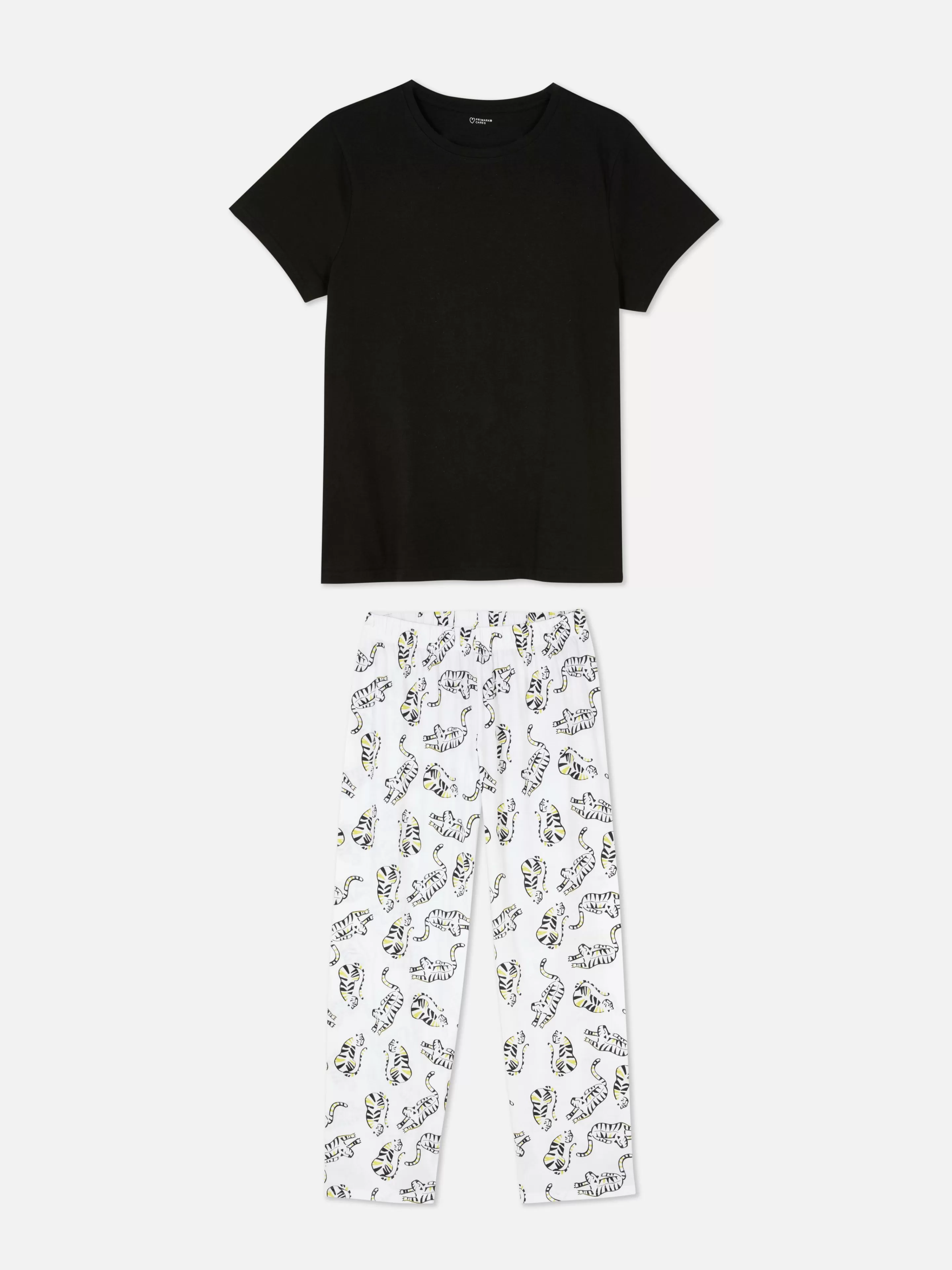 Pyjama T-shirt Et Bas De Jogging-Primark Clearance
