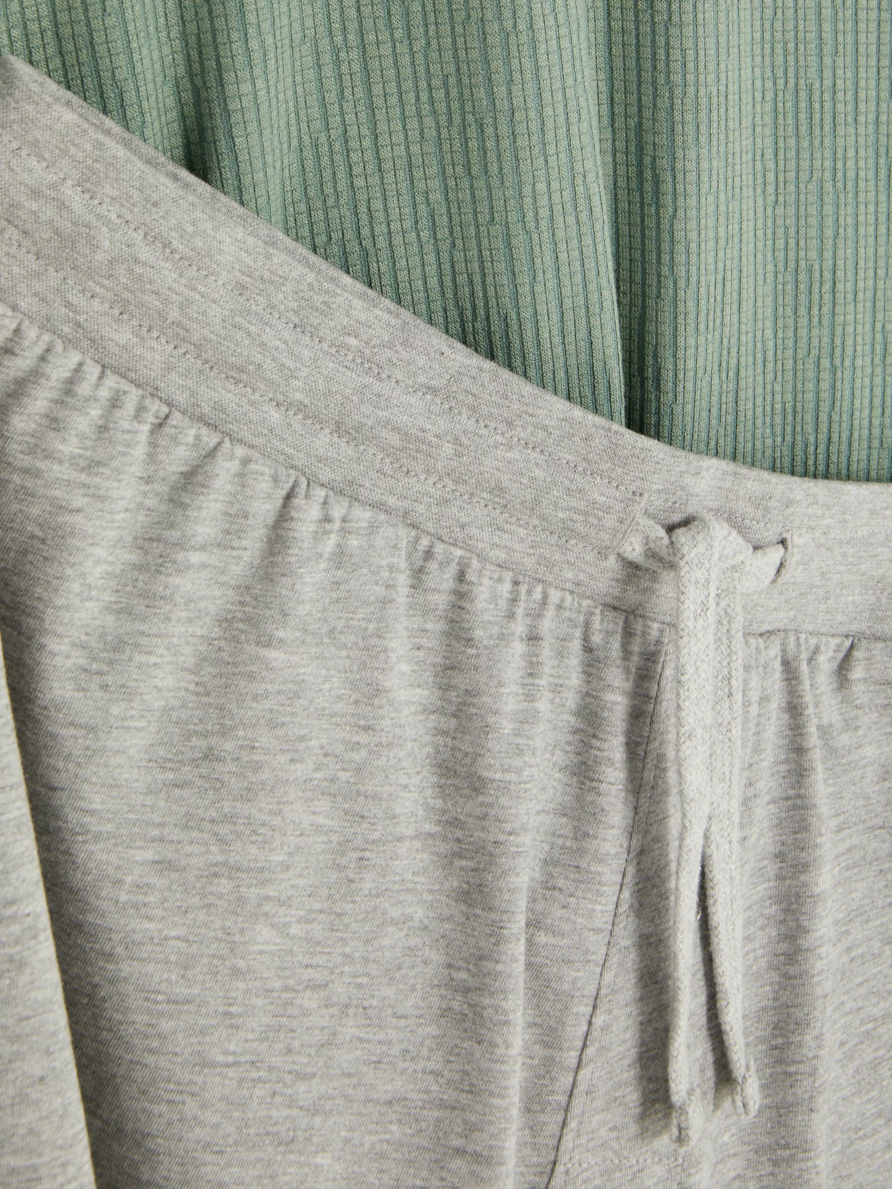Pyjama T-shirt Texturé Et Short En Jersey-Primark Cheap