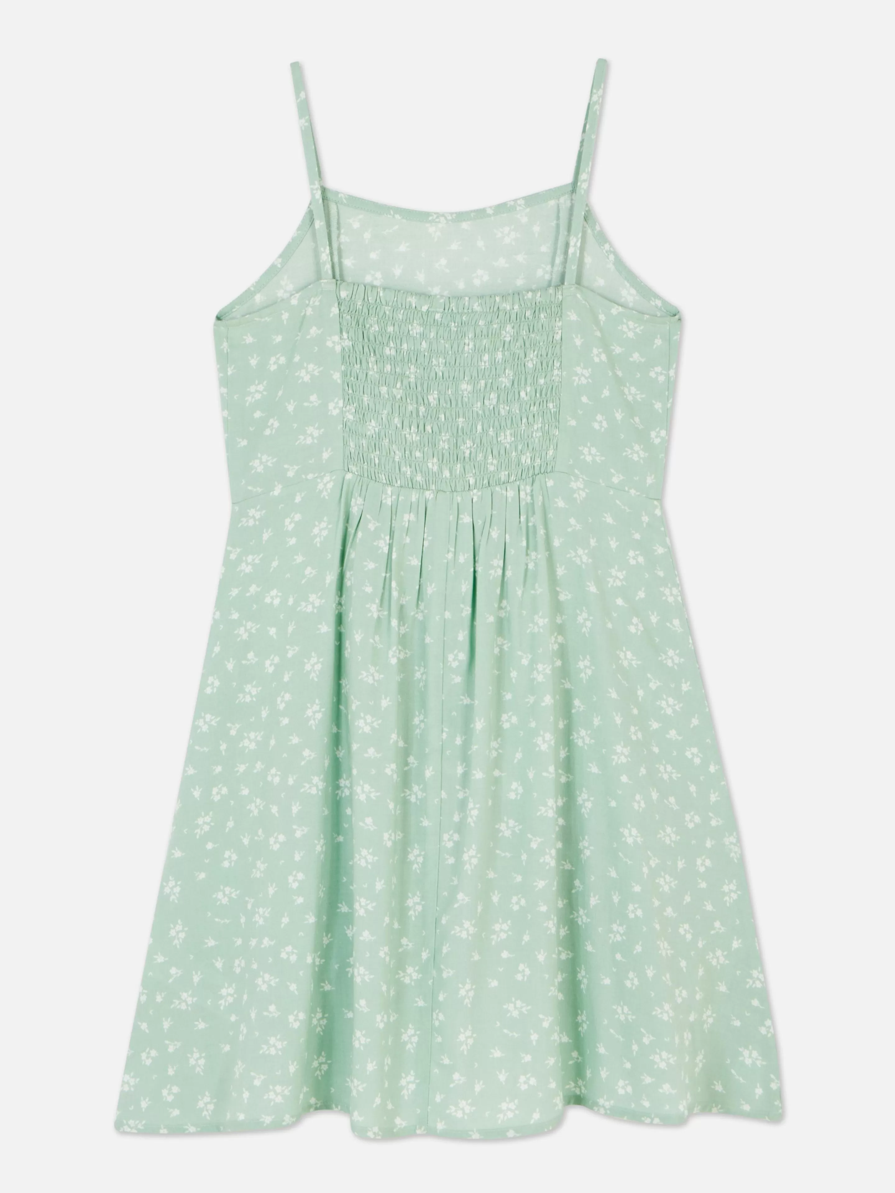 Robe à Fines Bretelles Et à Motifs-Primark Fashion