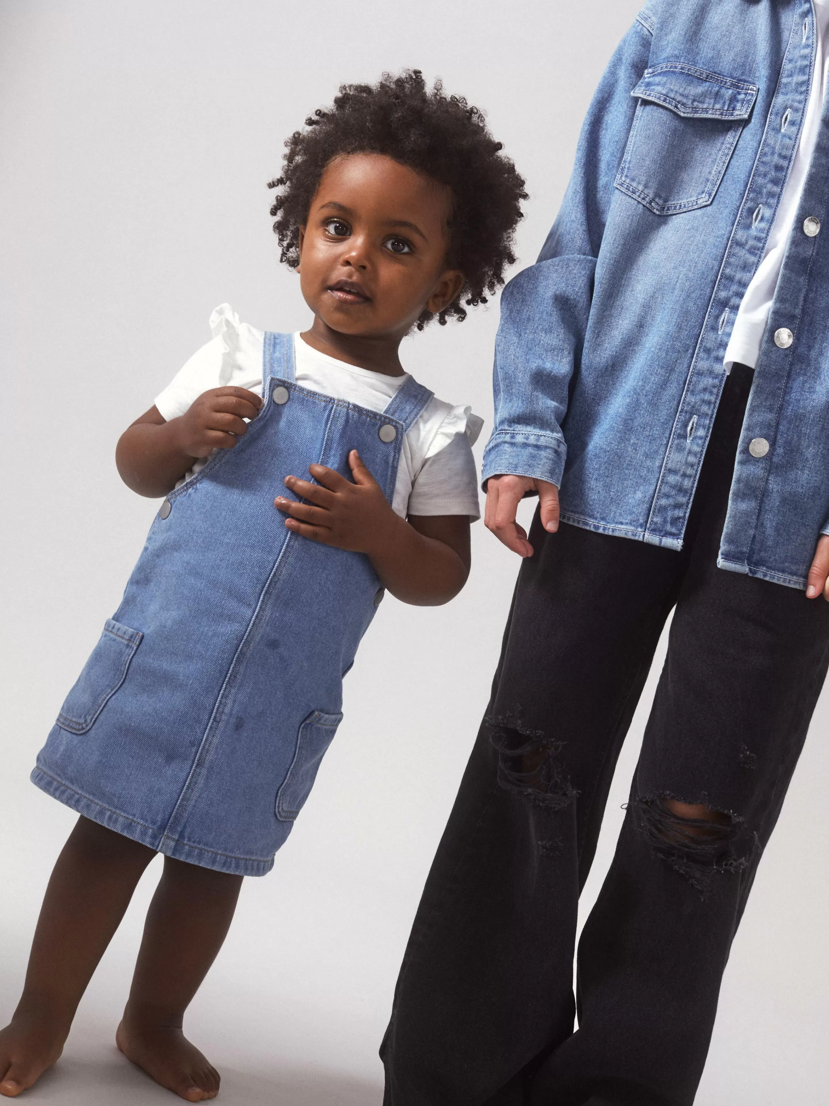 Robe Chasuble En Denim-Primark Store
