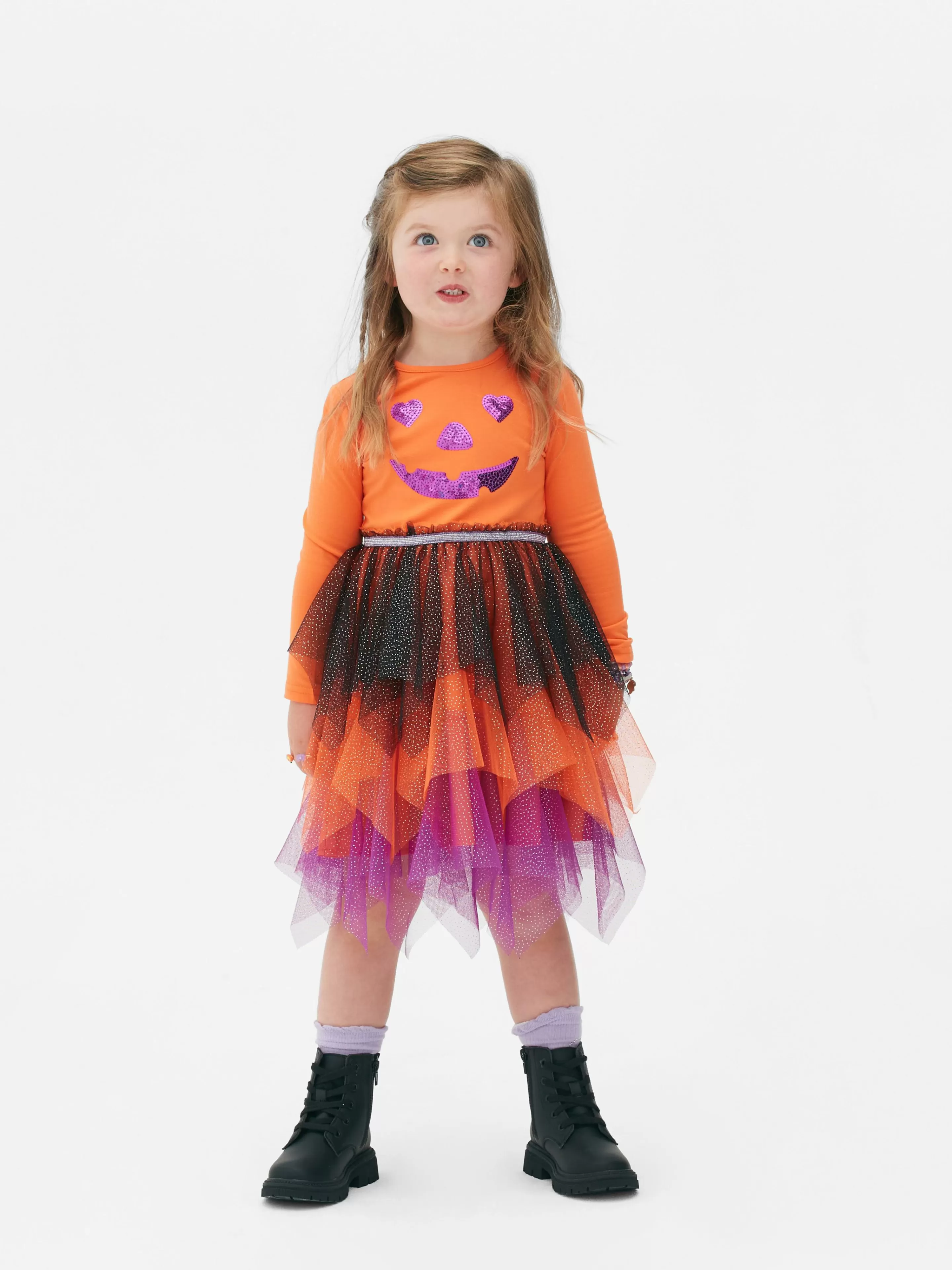 Robe D'Halloween Citrouille à Sequins-Primark Sale