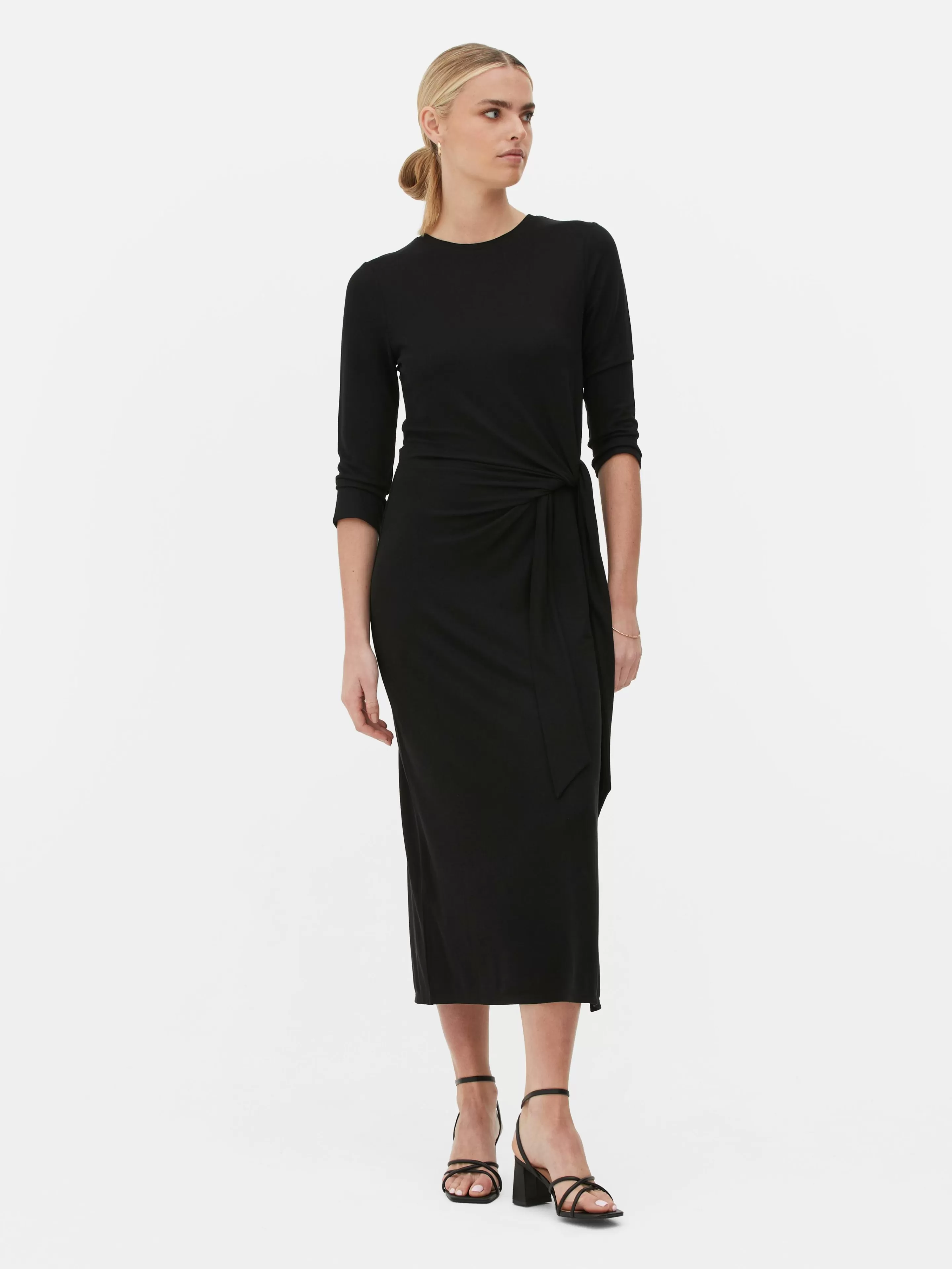 Robe En Jersey à Nouer Sur Le Côté The Edit-Primark Clearance
