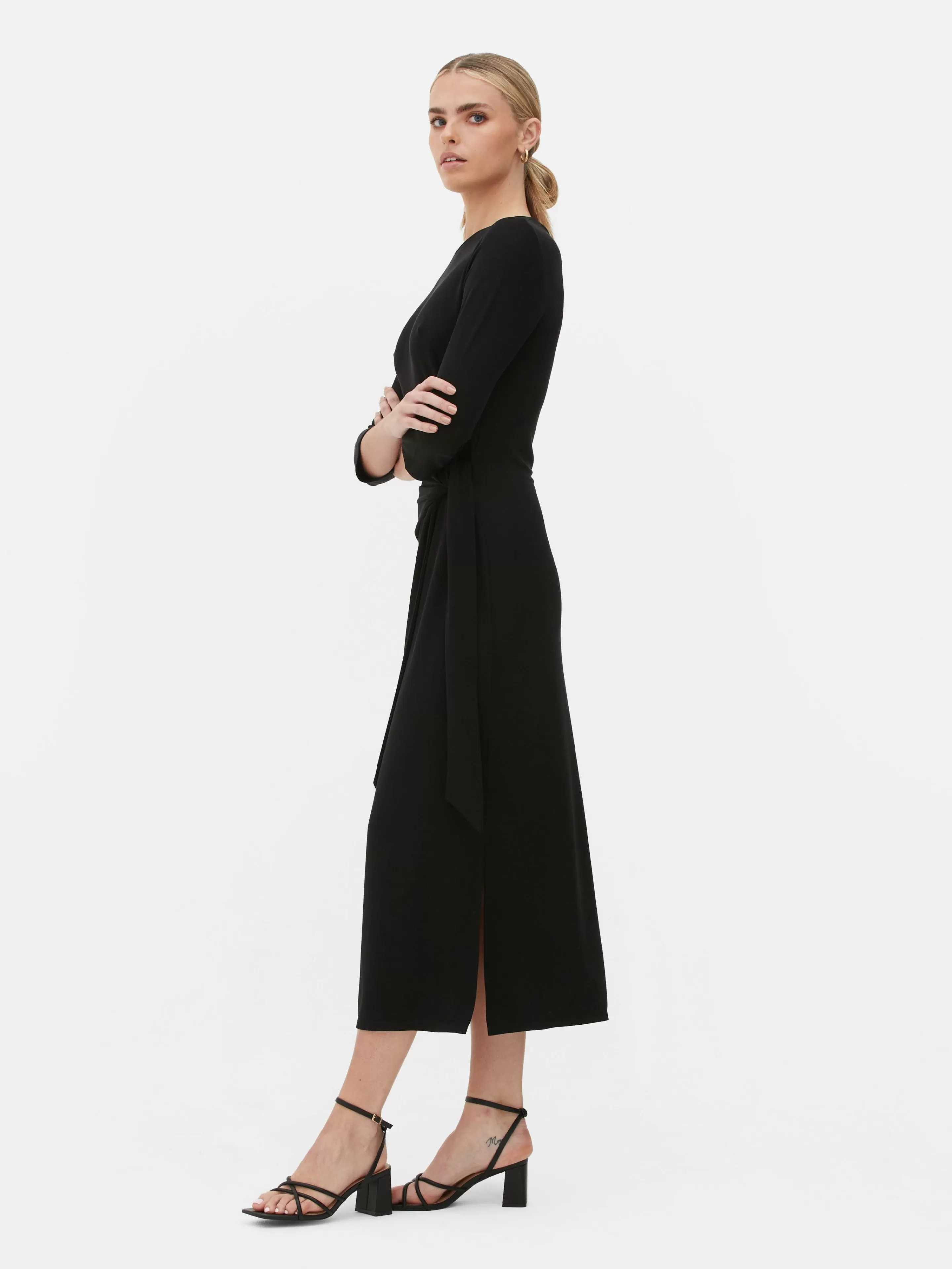 Robe En Jersey à Nouer Sur Le Côté The Edit-Primark Clearance