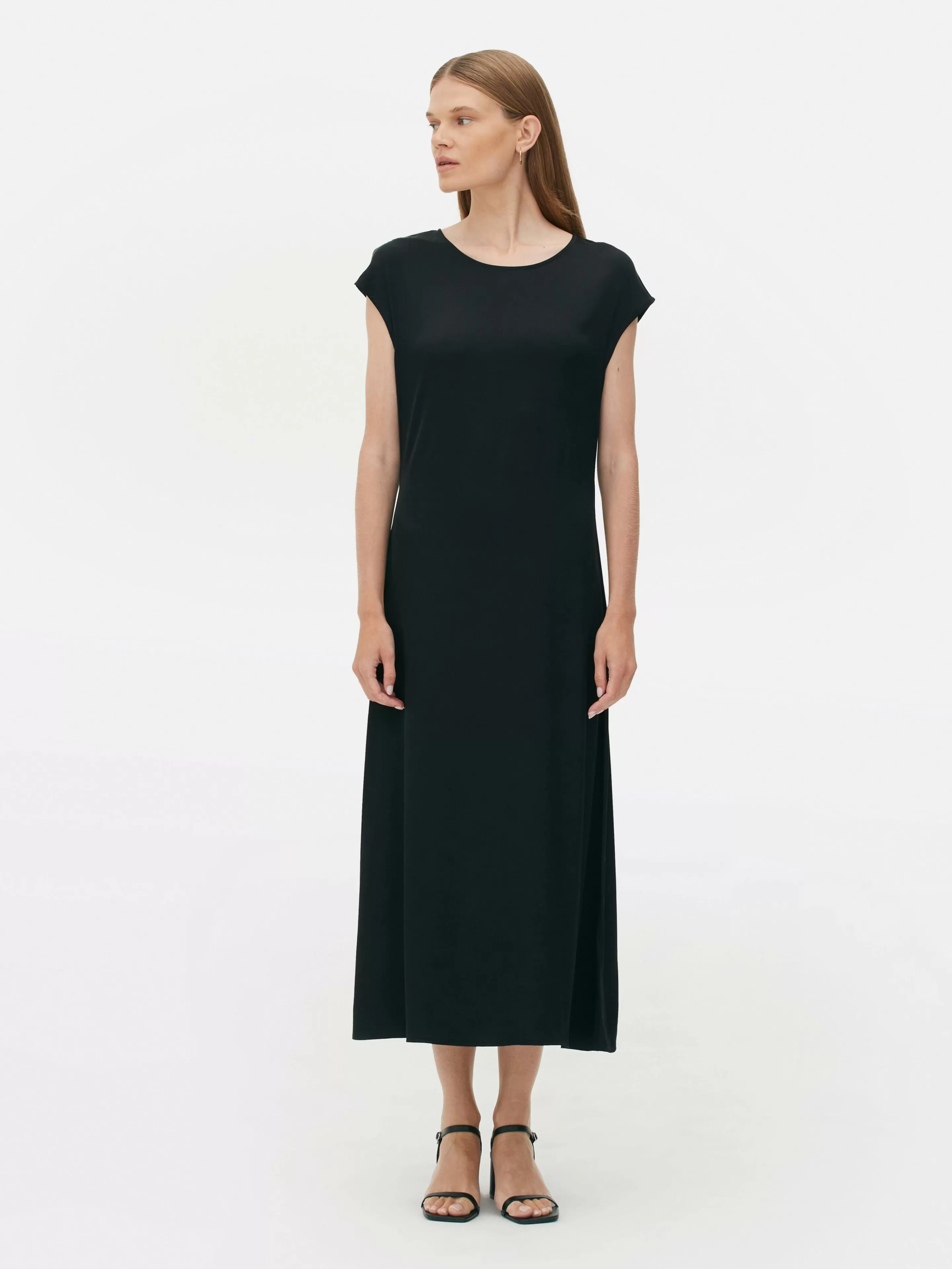 Robe Mi-longue En Satin The Edit-Primark Outlet