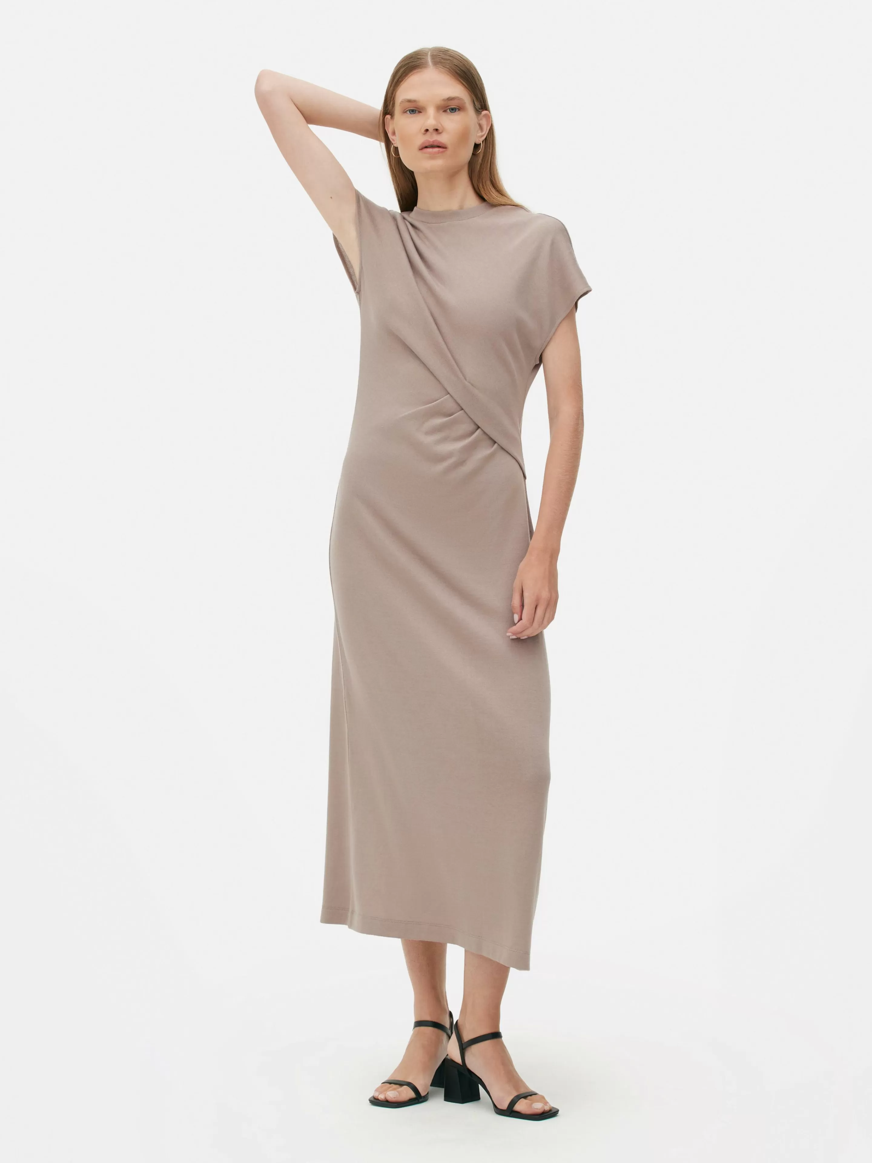 Robe Mi-longue Torsadée En Jersey The Edit-Primark Best Sale
