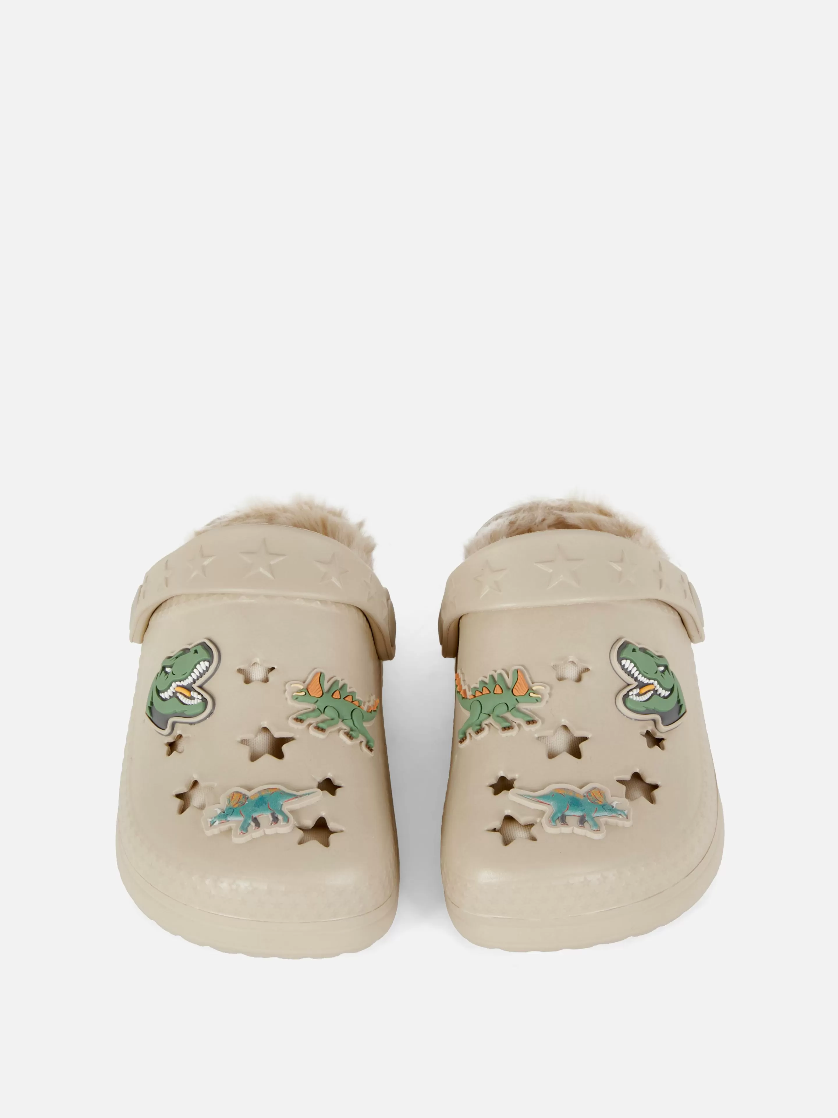 Sabots Doublés En Fausse Fourrure à Motif Dinosaure-Primark Sale