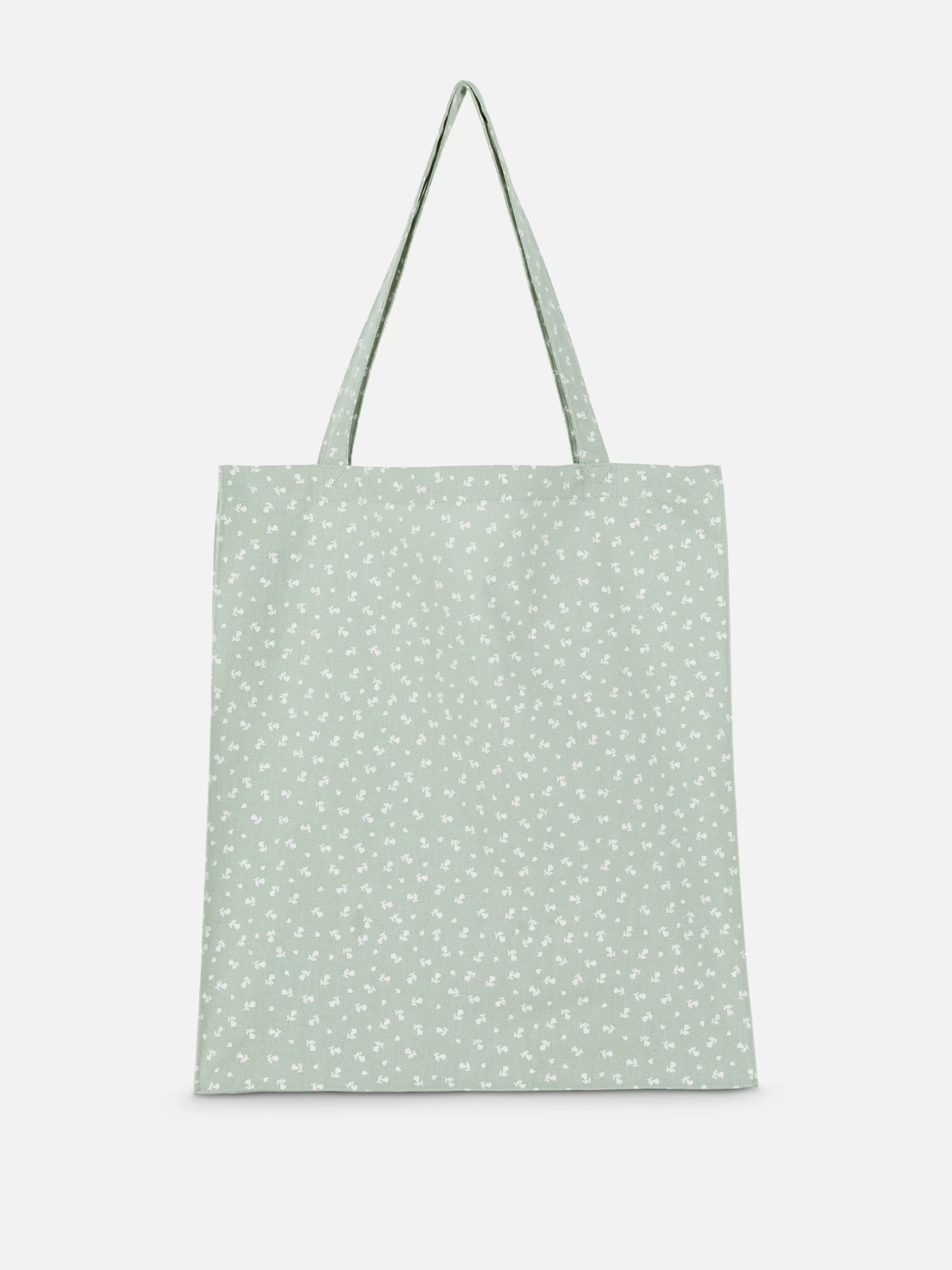 Sac Cabas En Toile De Coton à Motif Floral-Primark Clearance