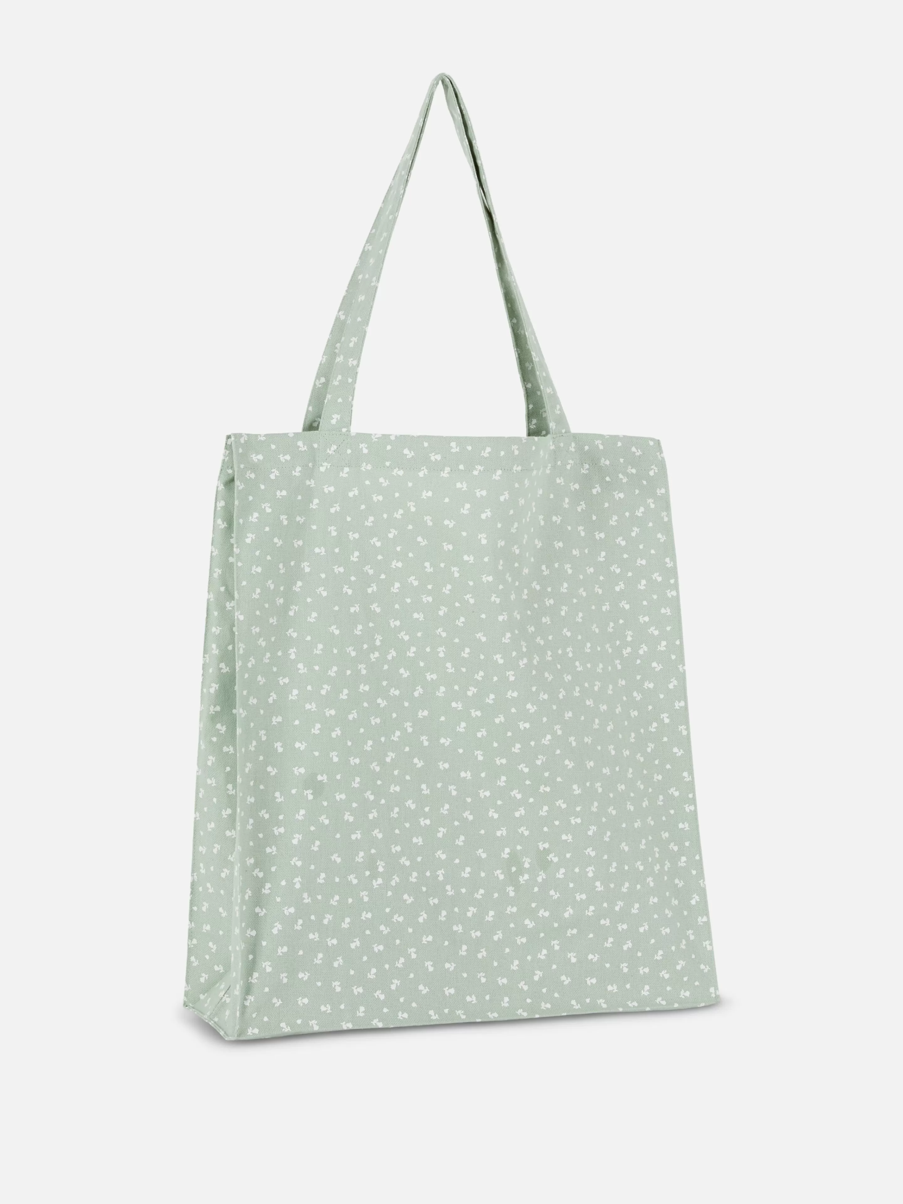Sac Cabas En Toile De Coton à Motif Floral-Primark Clearance