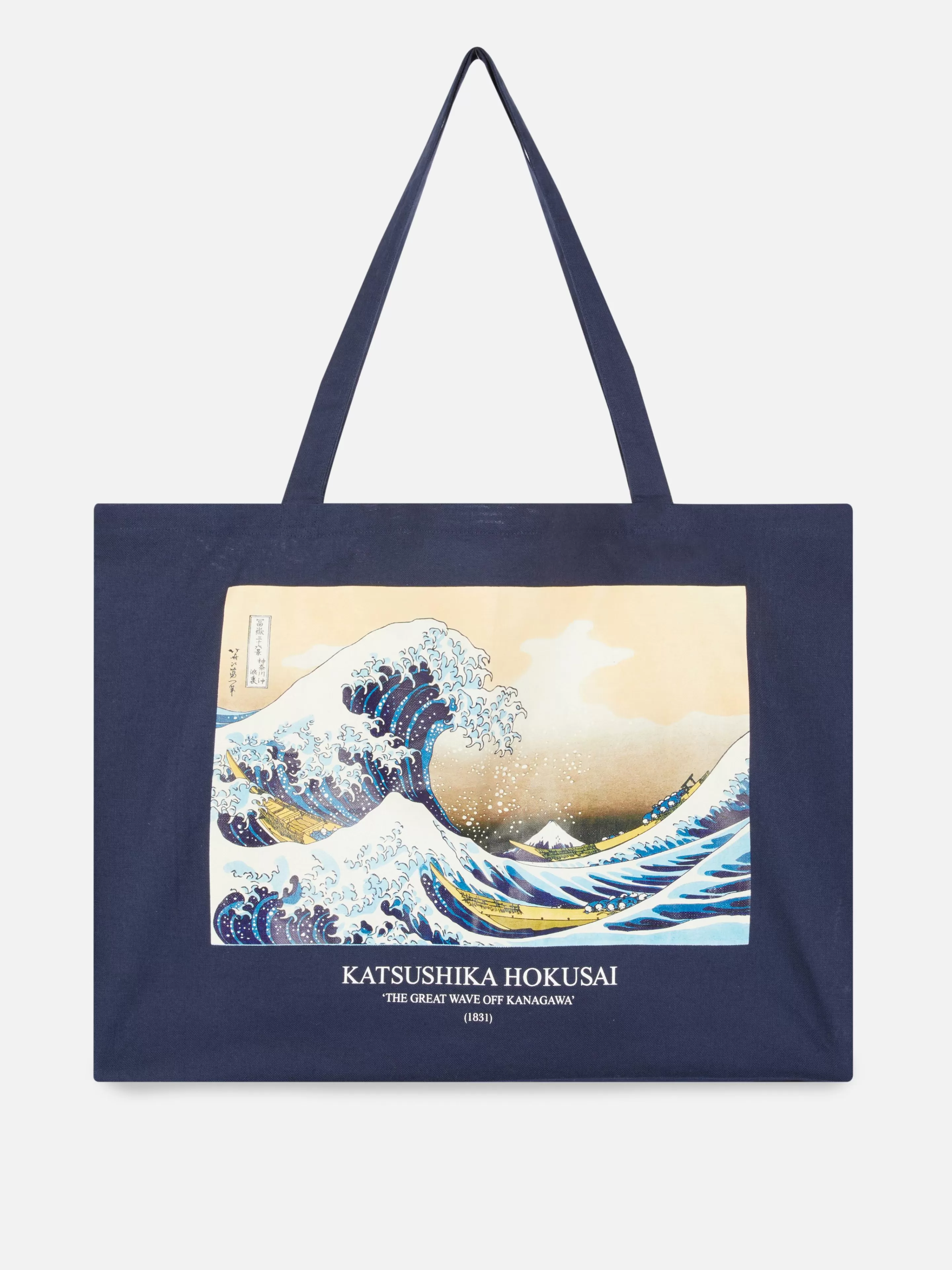 Sac En Toile Hosukai La Grande Vague-Primark Cheap