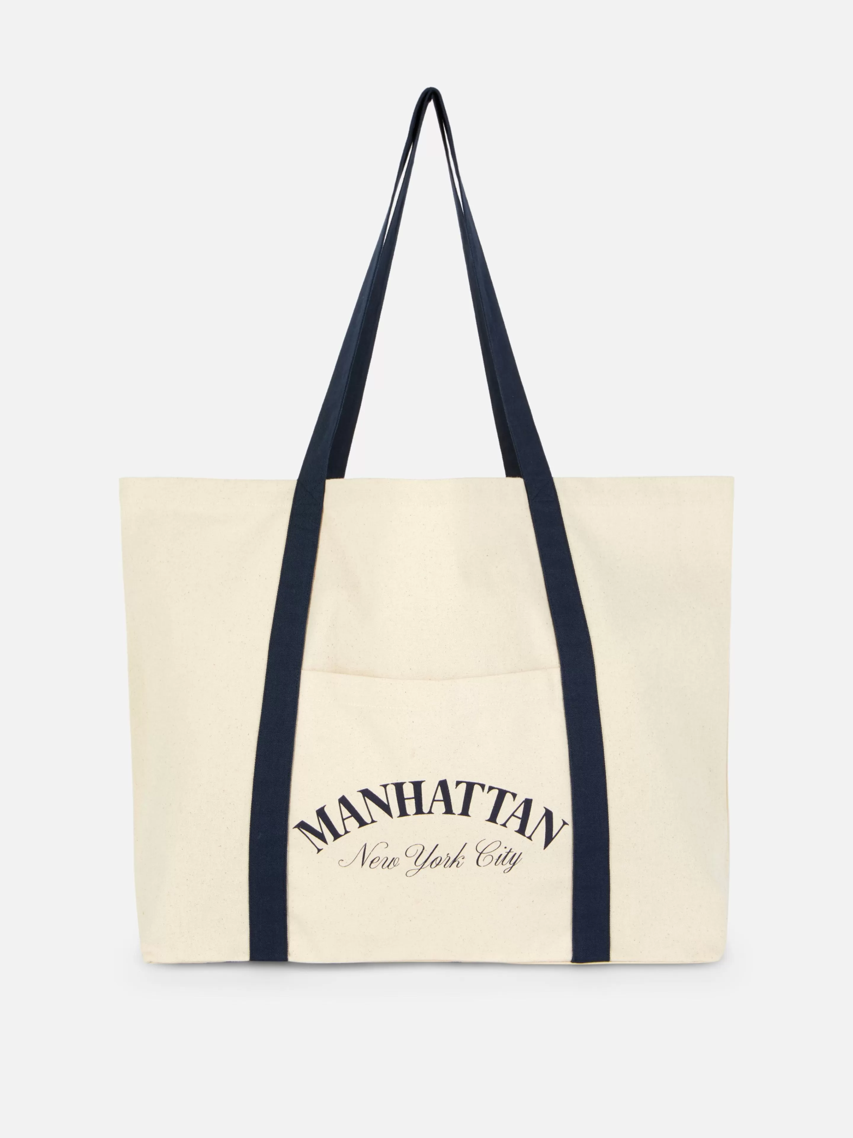 Sac Fourre-tout Oversize En Toile Manhattan-Primark Best Sale