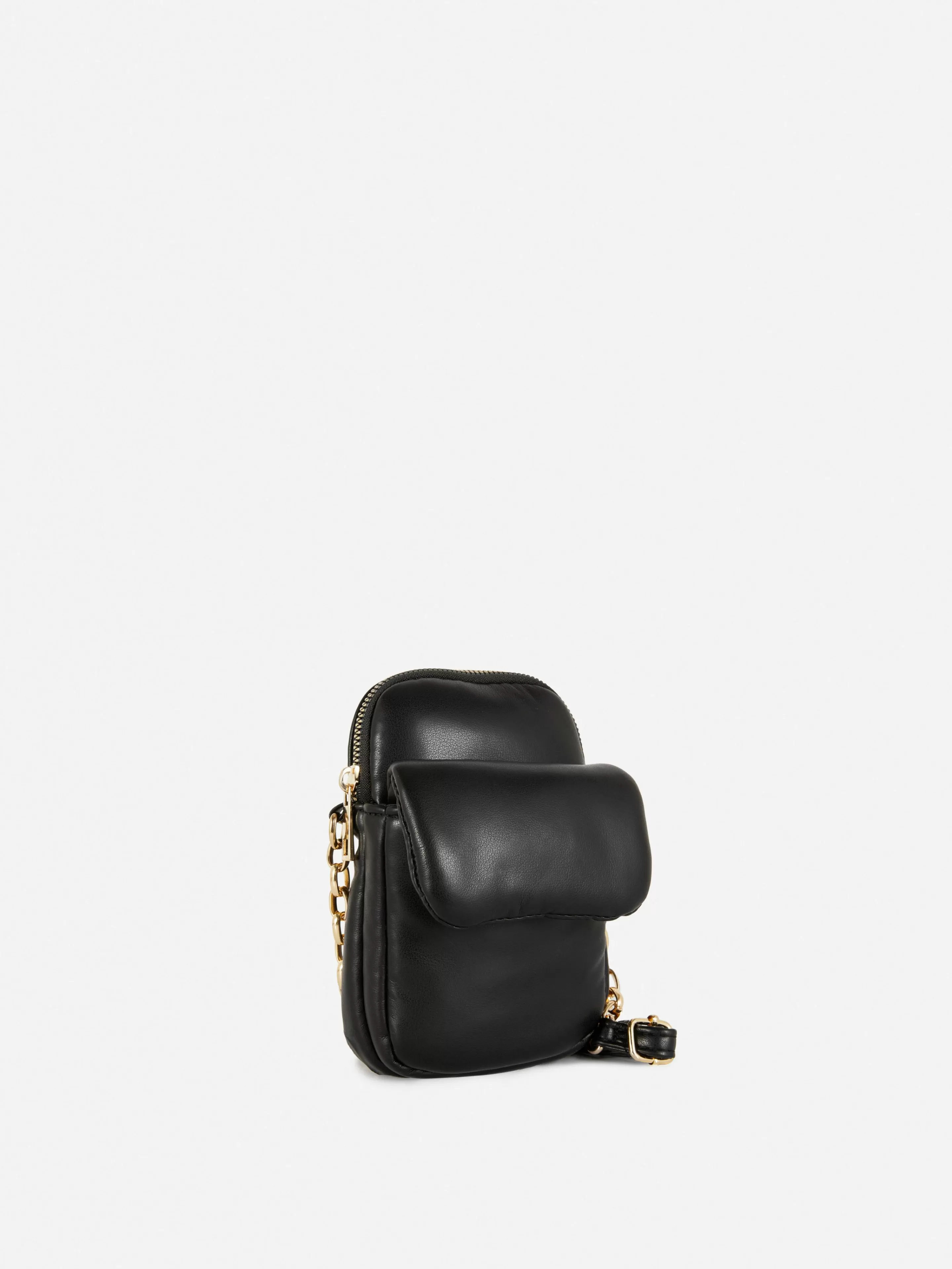 Sacoche Pour Téléphone En Simili Cuir Rembourré-Primark New