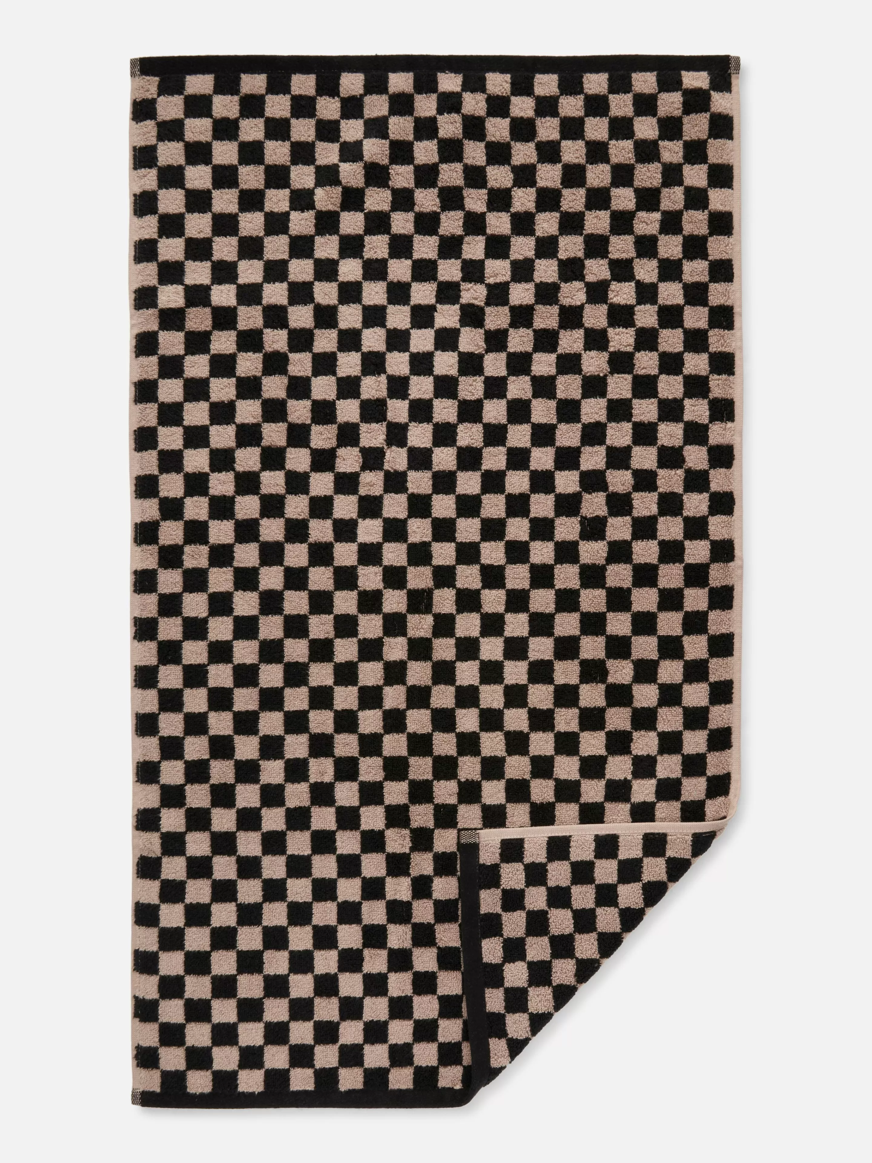 Serviette Essuie-mains à Imprimé Damier-Primark Best Sale