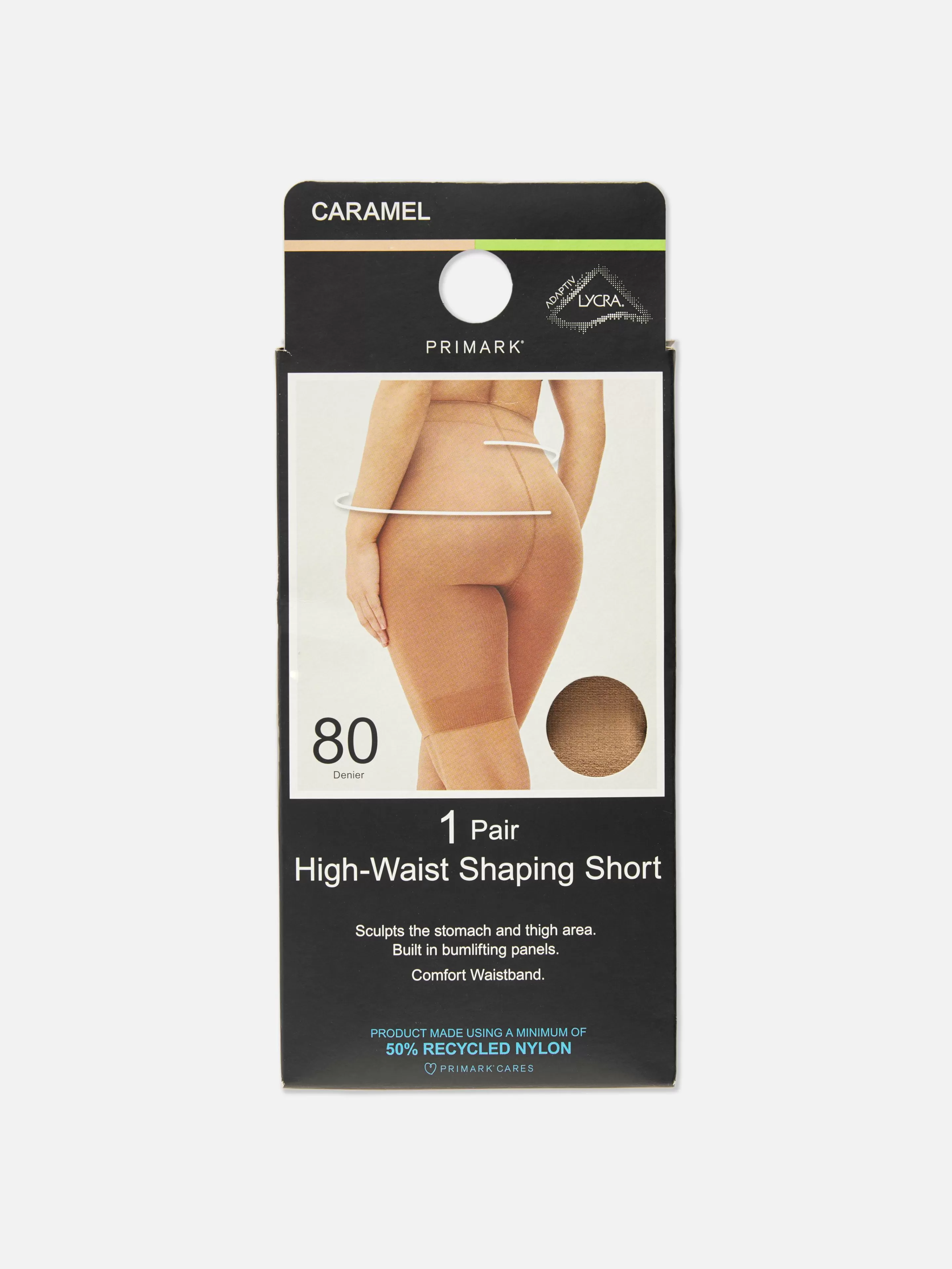 Short Amincissant à Taille Haute 80 Deniers-Primark Store