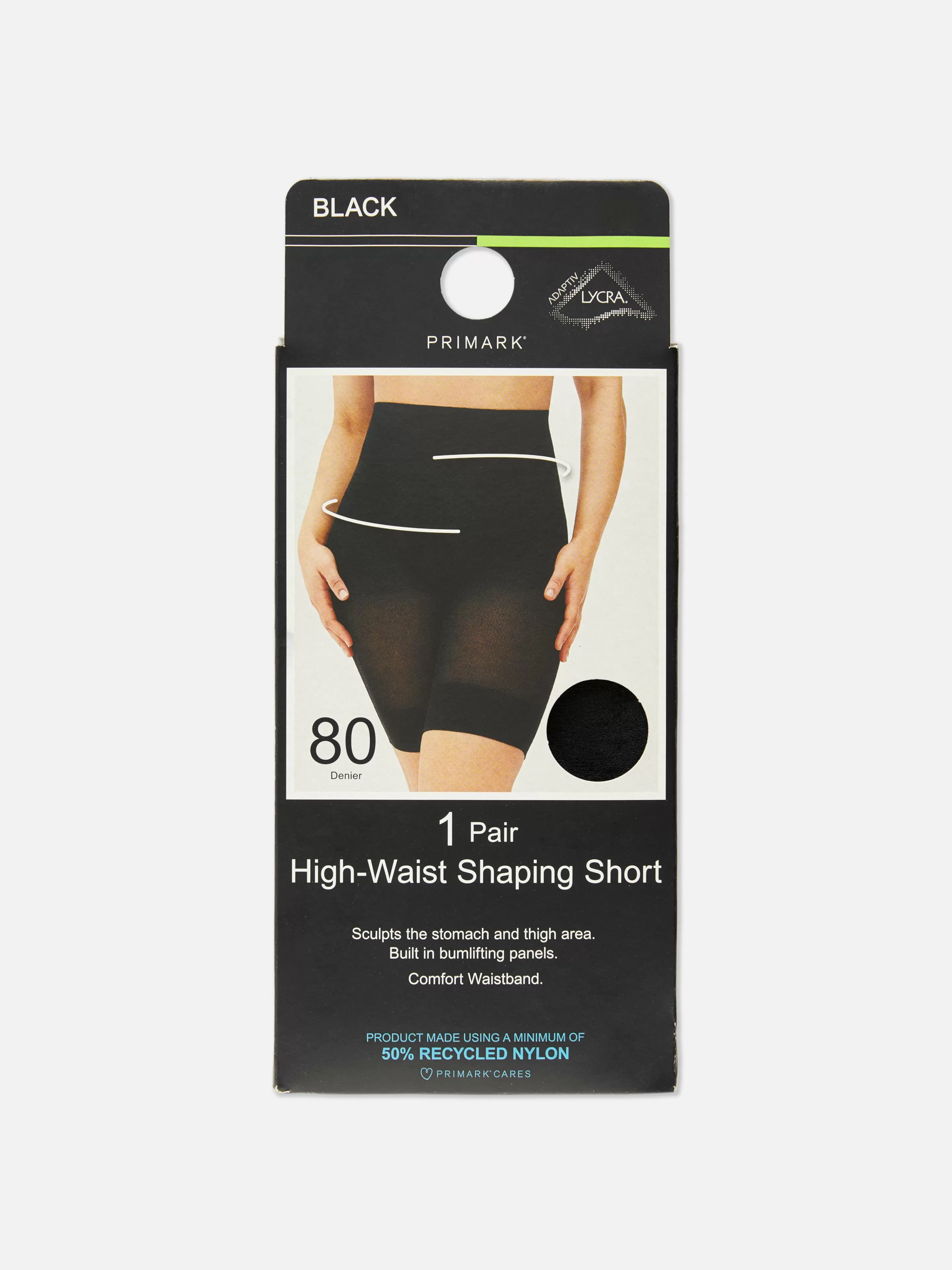 Short Amincissant à Taille Haute 80 Deniers-Primark Online