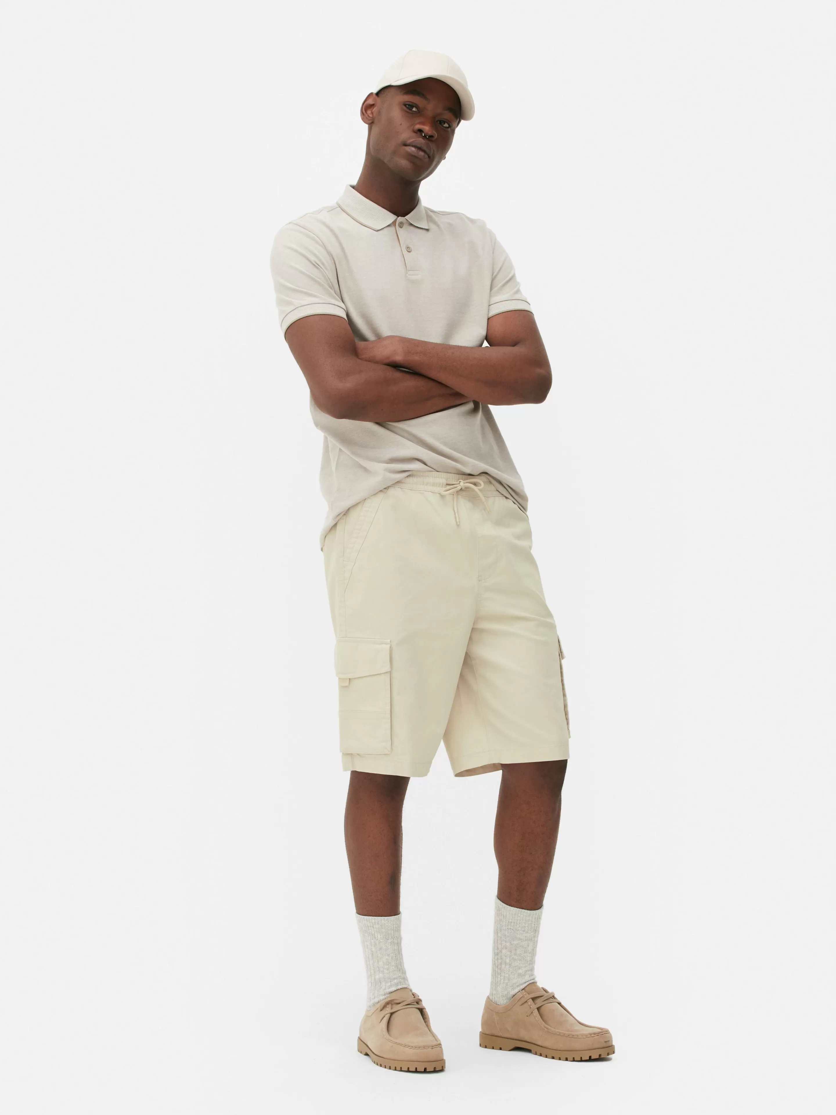 Short Cargo Avec Cordon De Serrage-Primark New