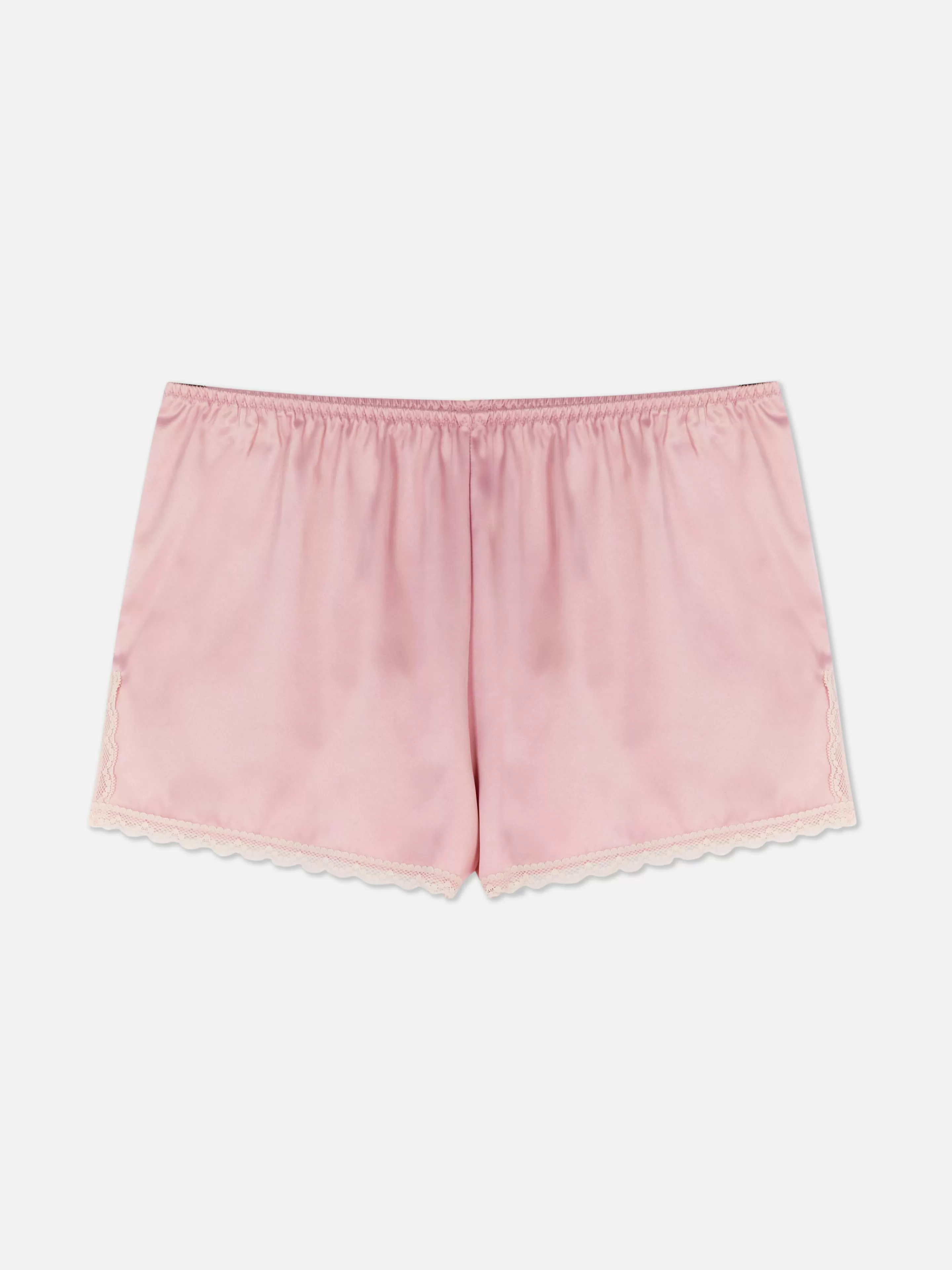 Short De Pyjama En Satin à Finitions En Dentelle-Primark Flash Sale