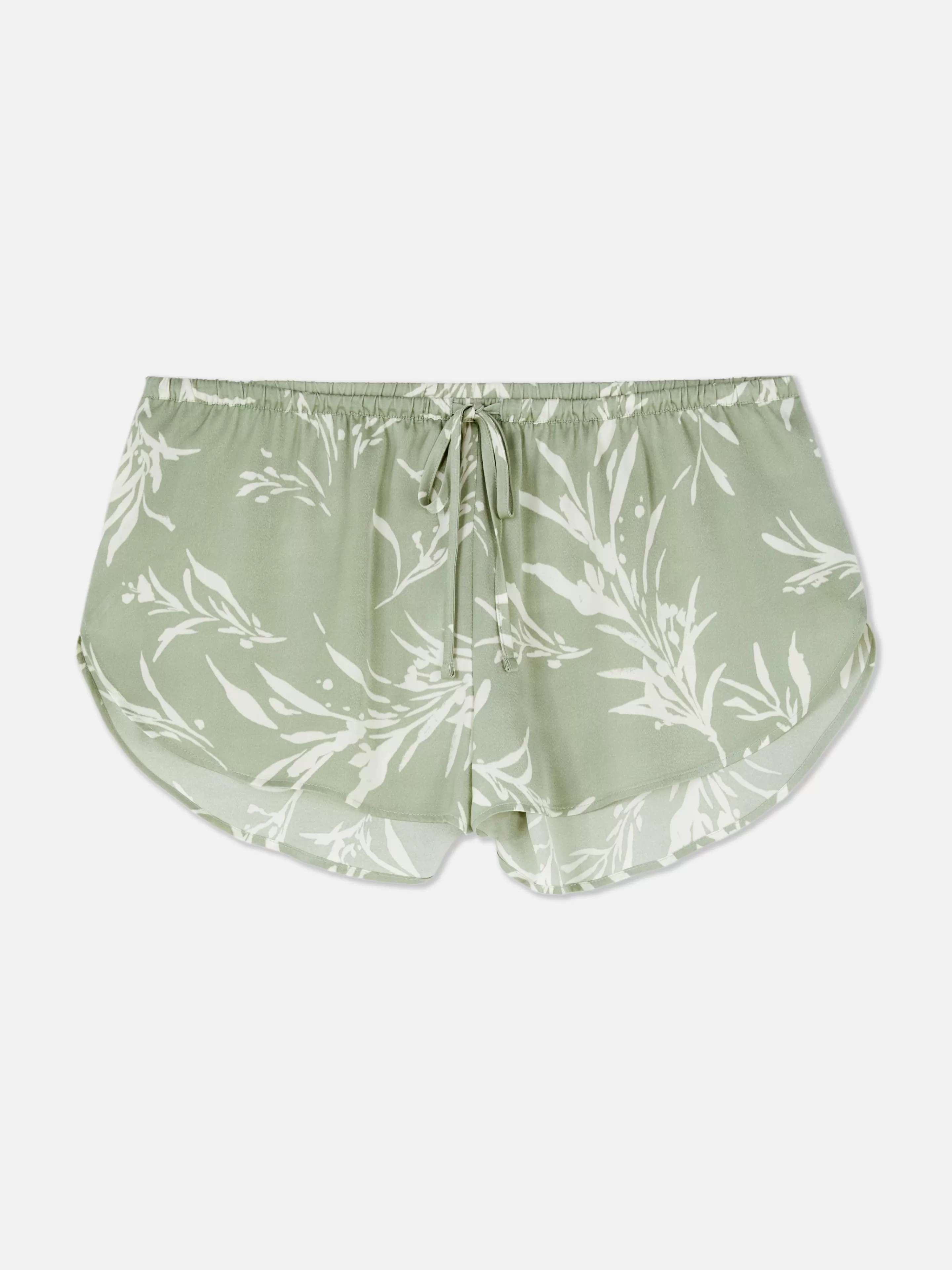 Short De Pyjama En Satin à Motif Feuilles-Primark Discount