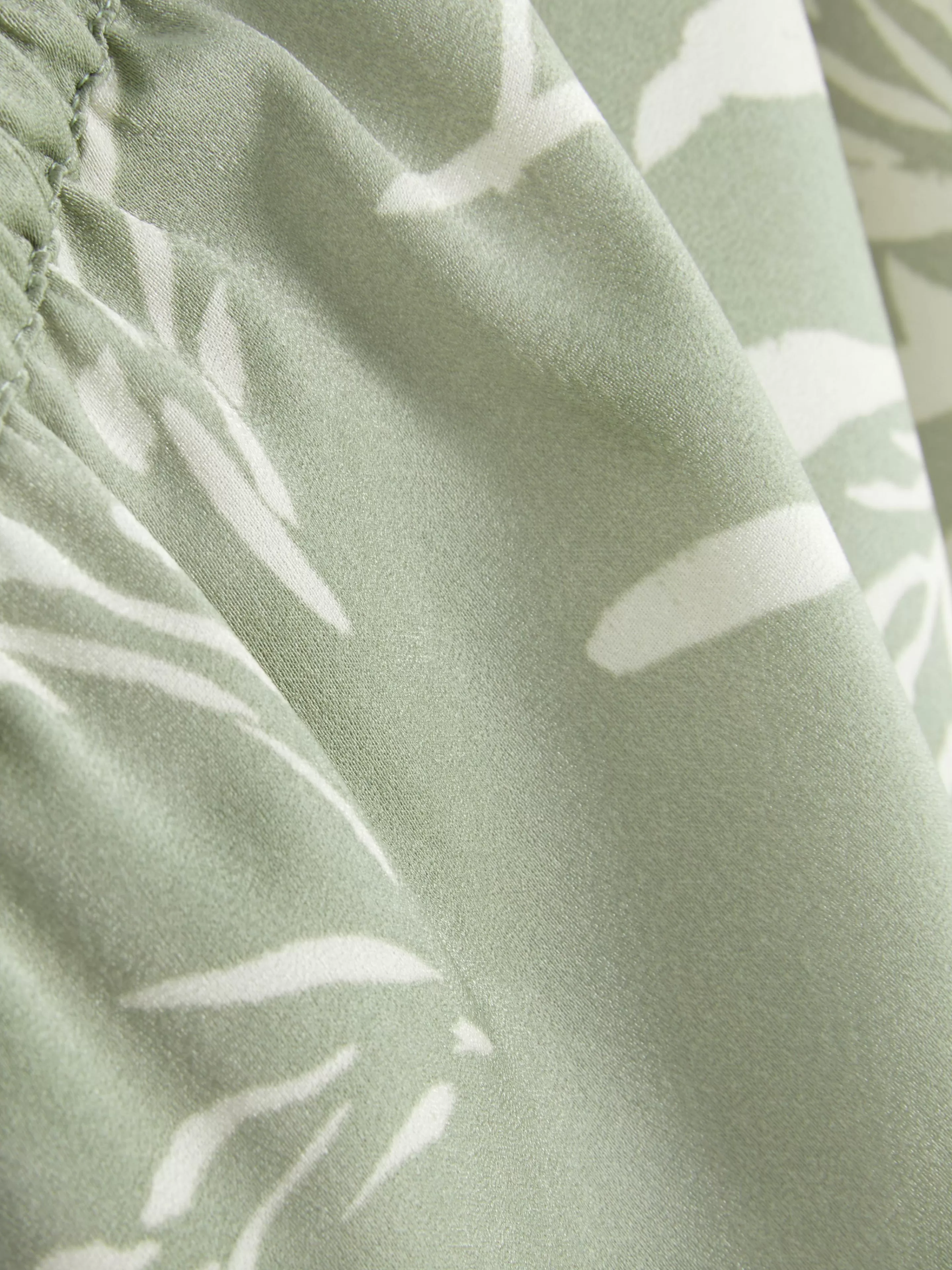 Short De Pyjama En Satin à Motif Feuilles-Primark Discount
