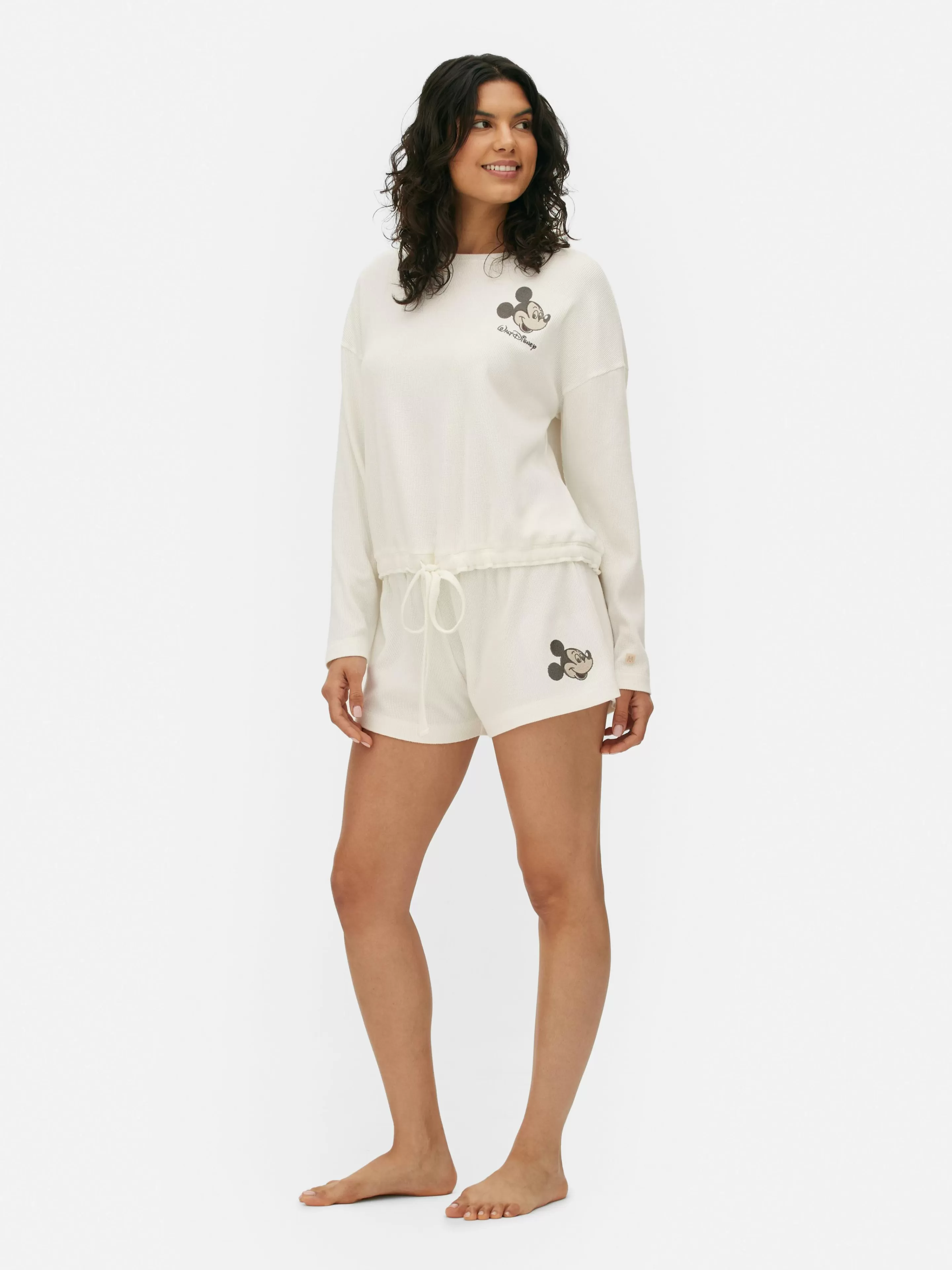 Short De Pyjama Gaufré Disney Mickey Mouse-Primark Fashion