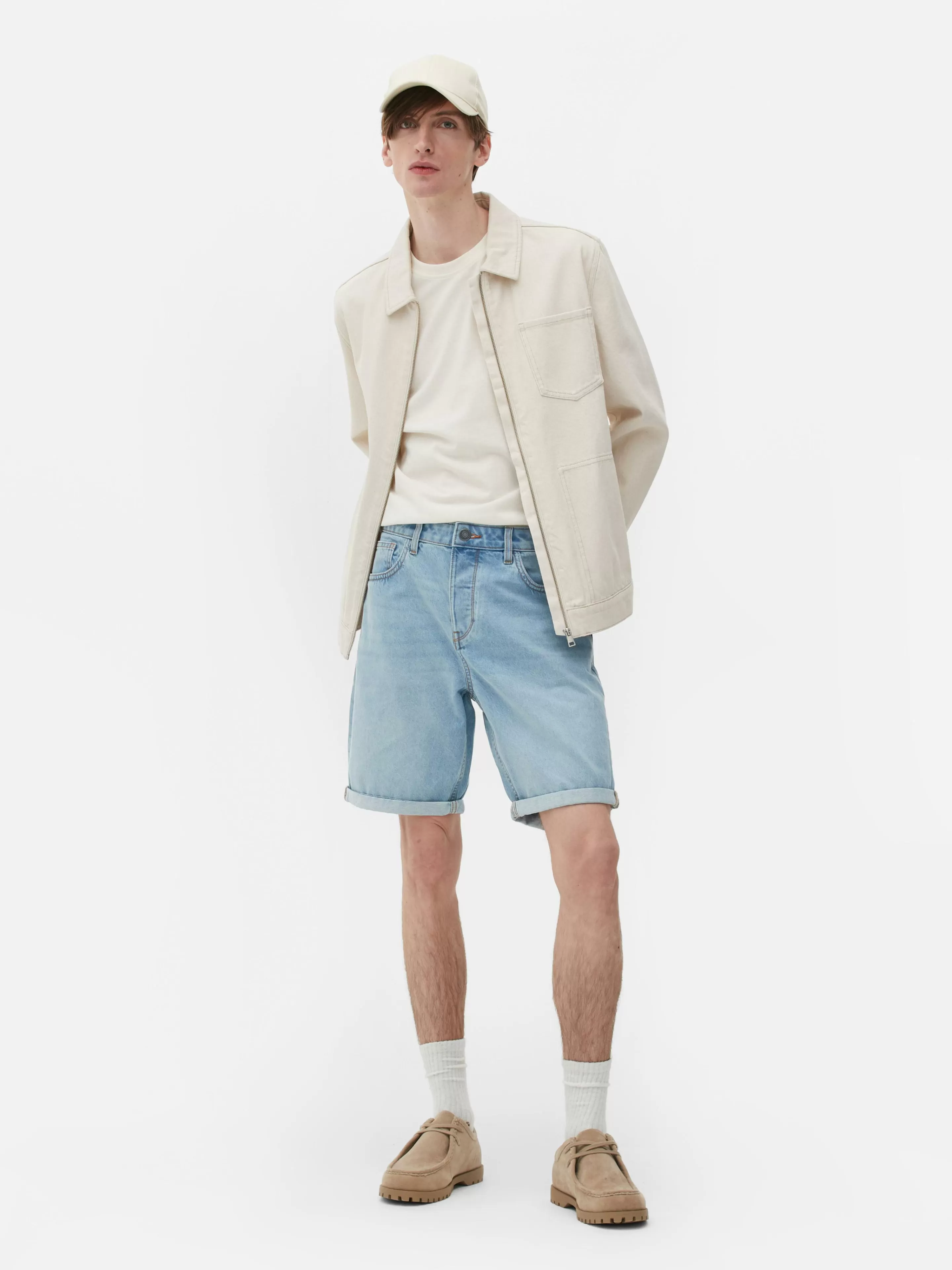 Short Droit En Jean-Primark Fashion