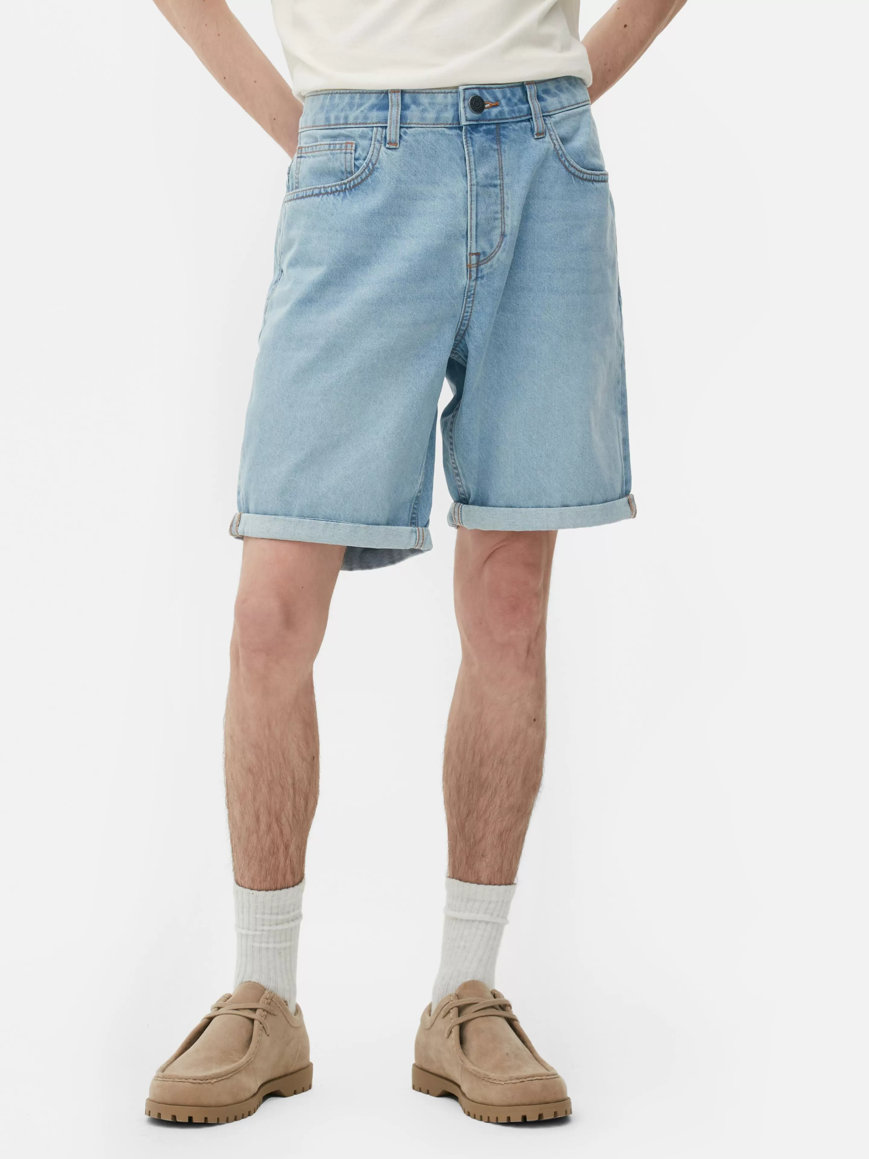 Short Droit En Jean-Primark Fashion
