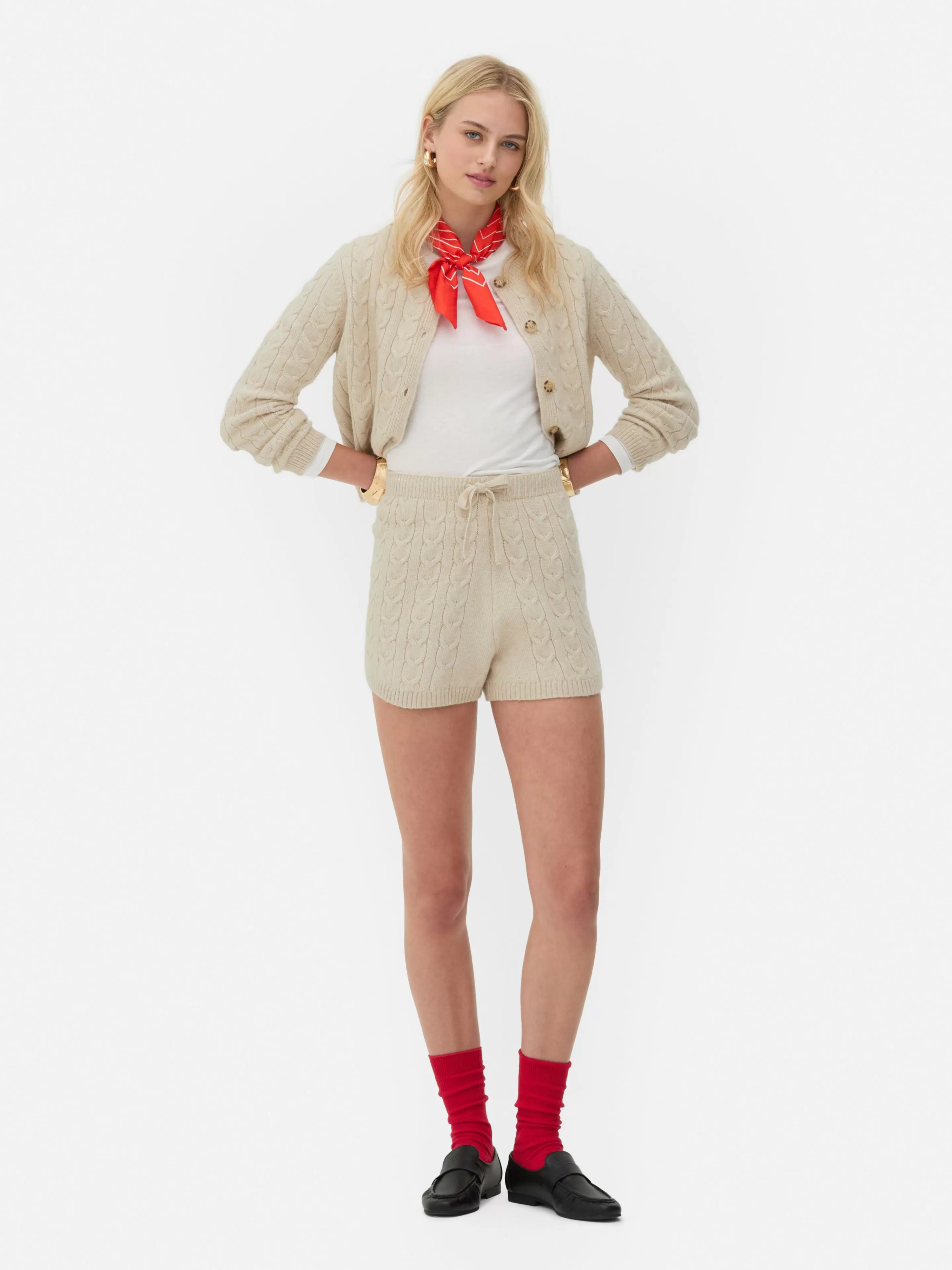 Short En Maille Torsadée Rita Ora-Primark New