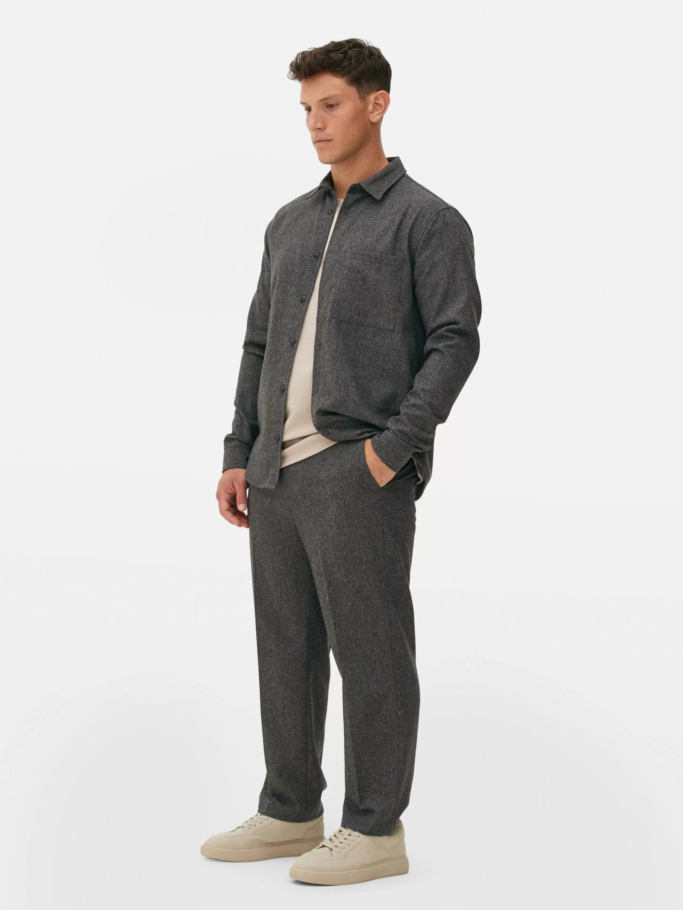 Surchemise Avec Poche Plaquée Kem-Primark New