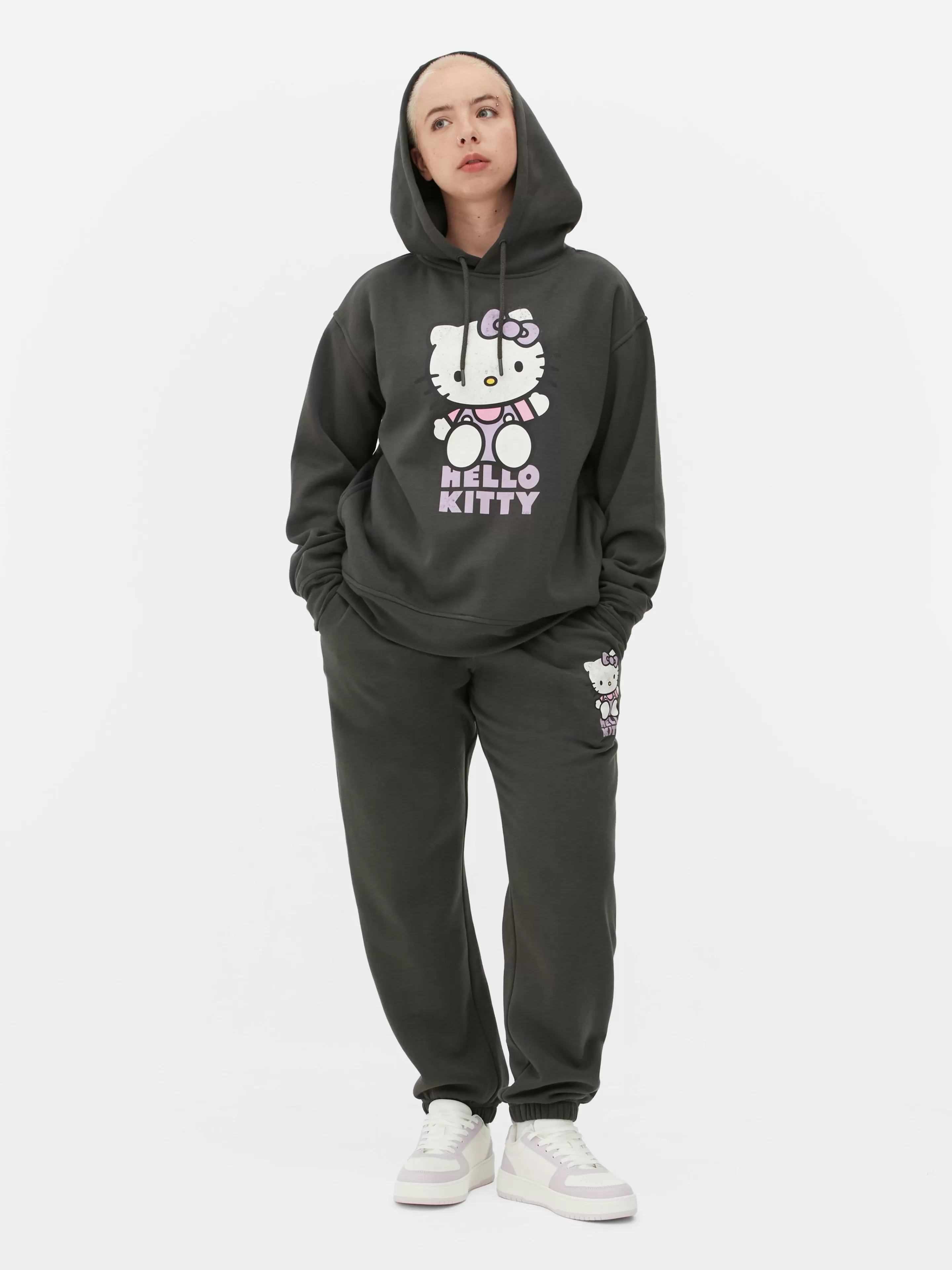 Sweat à Capuche Avec Personnage Hello Kitty à Coordonner-Primark Clearance