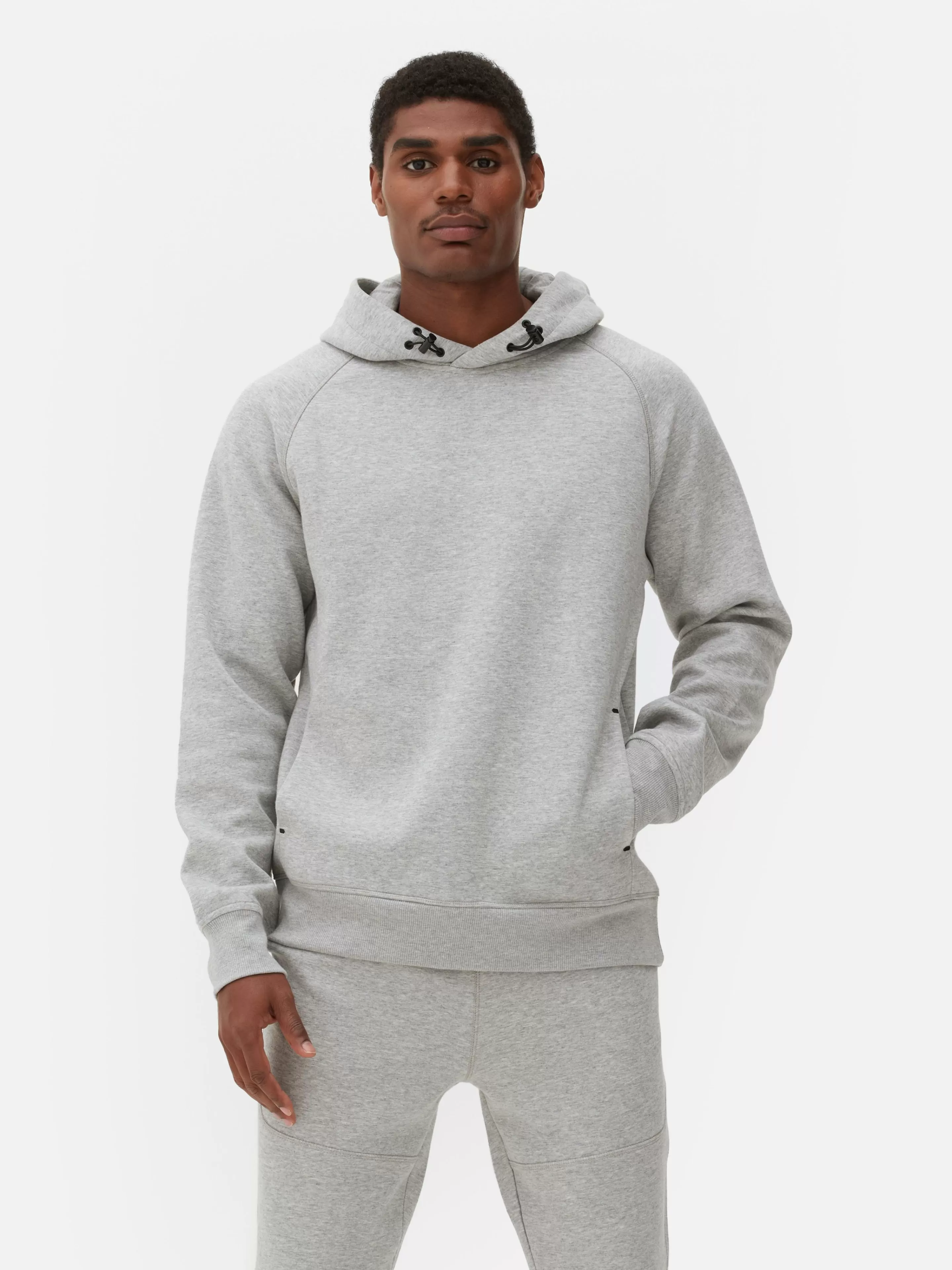 Sweat à Capuche De Sport Contrecollé-Primark Shop