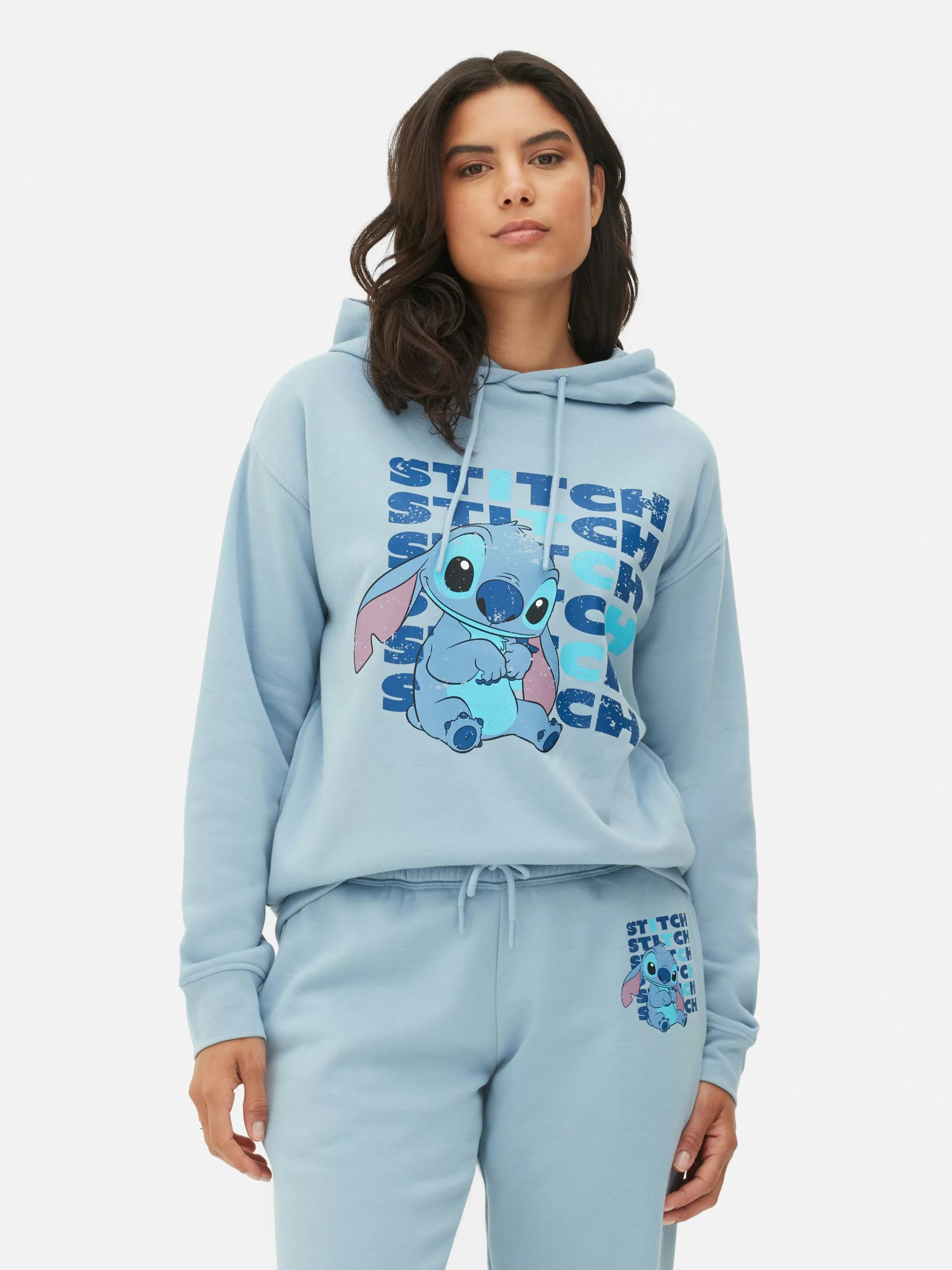Sweat à Capuche Disney Stitch à Coordonner-Primark Clearance