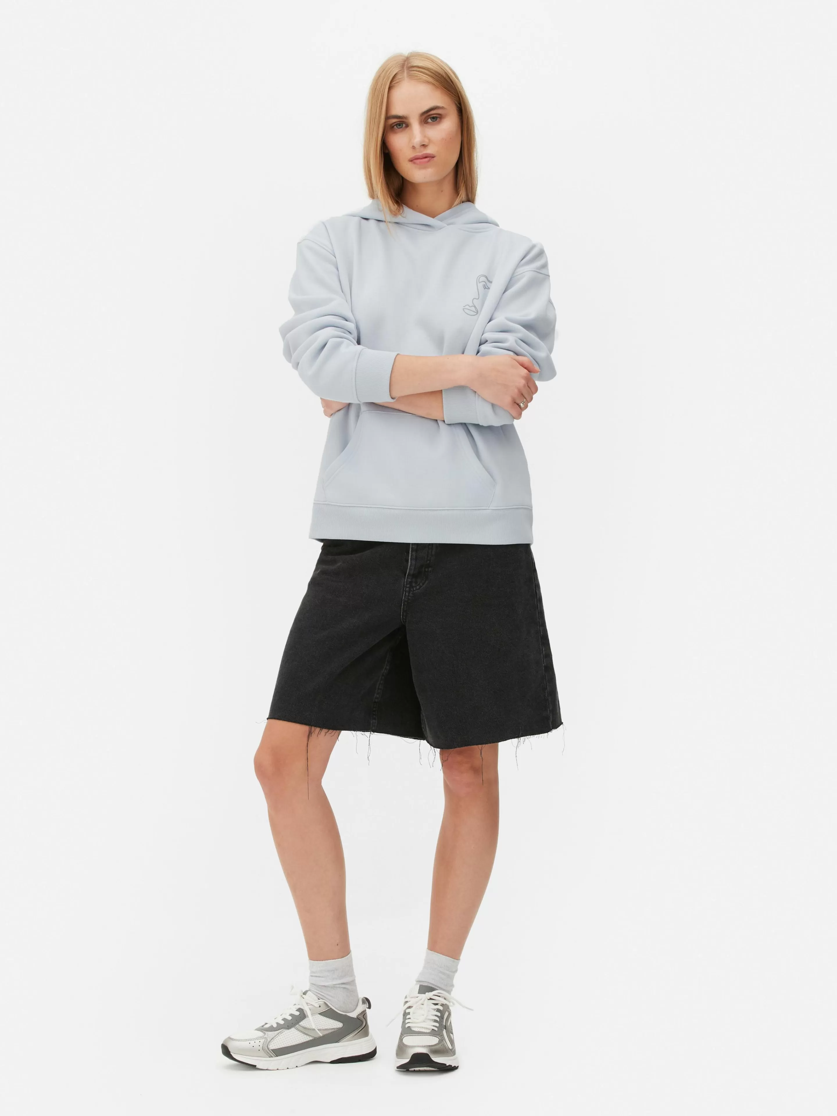 Sweat à Capuche Graphique à Coordonner-Primark Sale