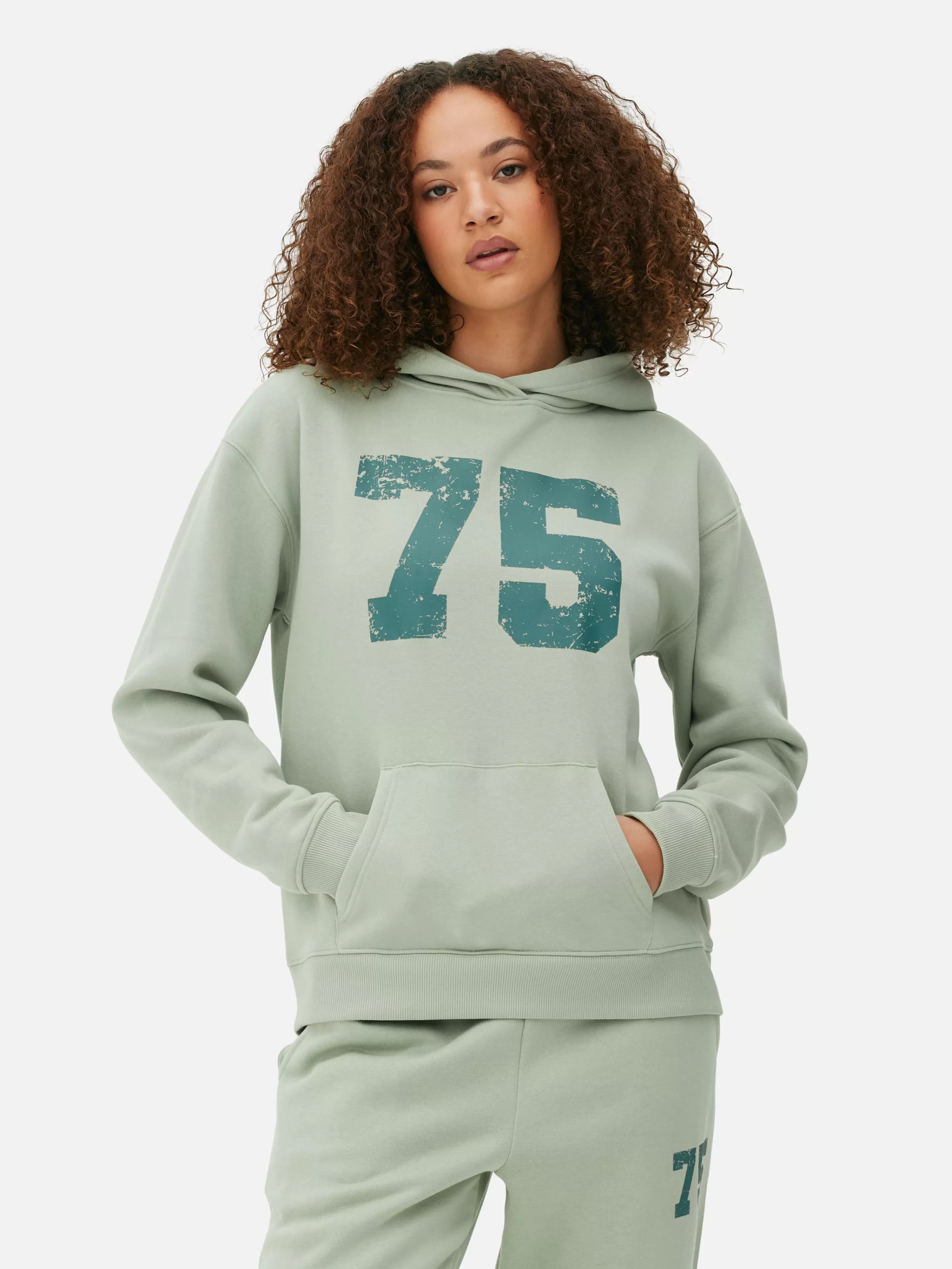 Sweat à Capuche Graphique à Coordonner-Primark Flash Sale