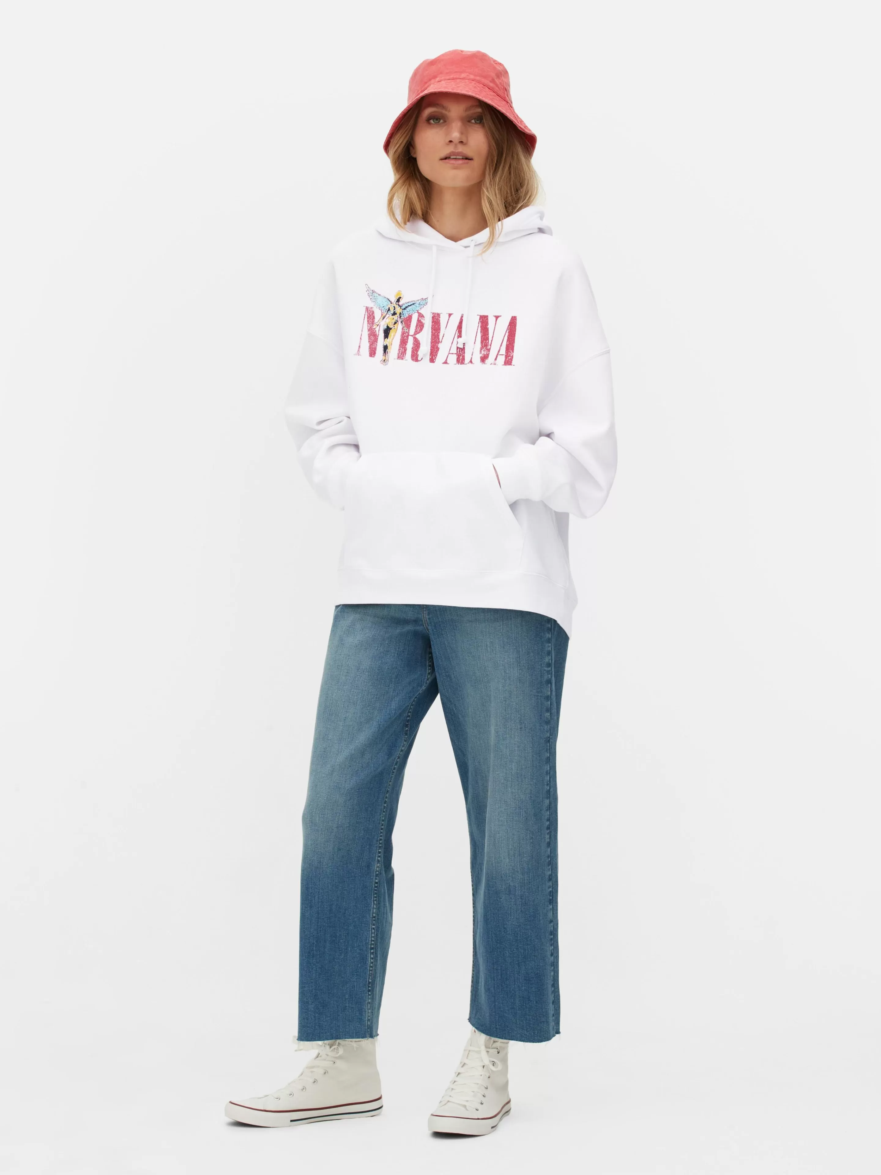 Sweat à Capuche Graphique Nirvana-Primark Flash Sale