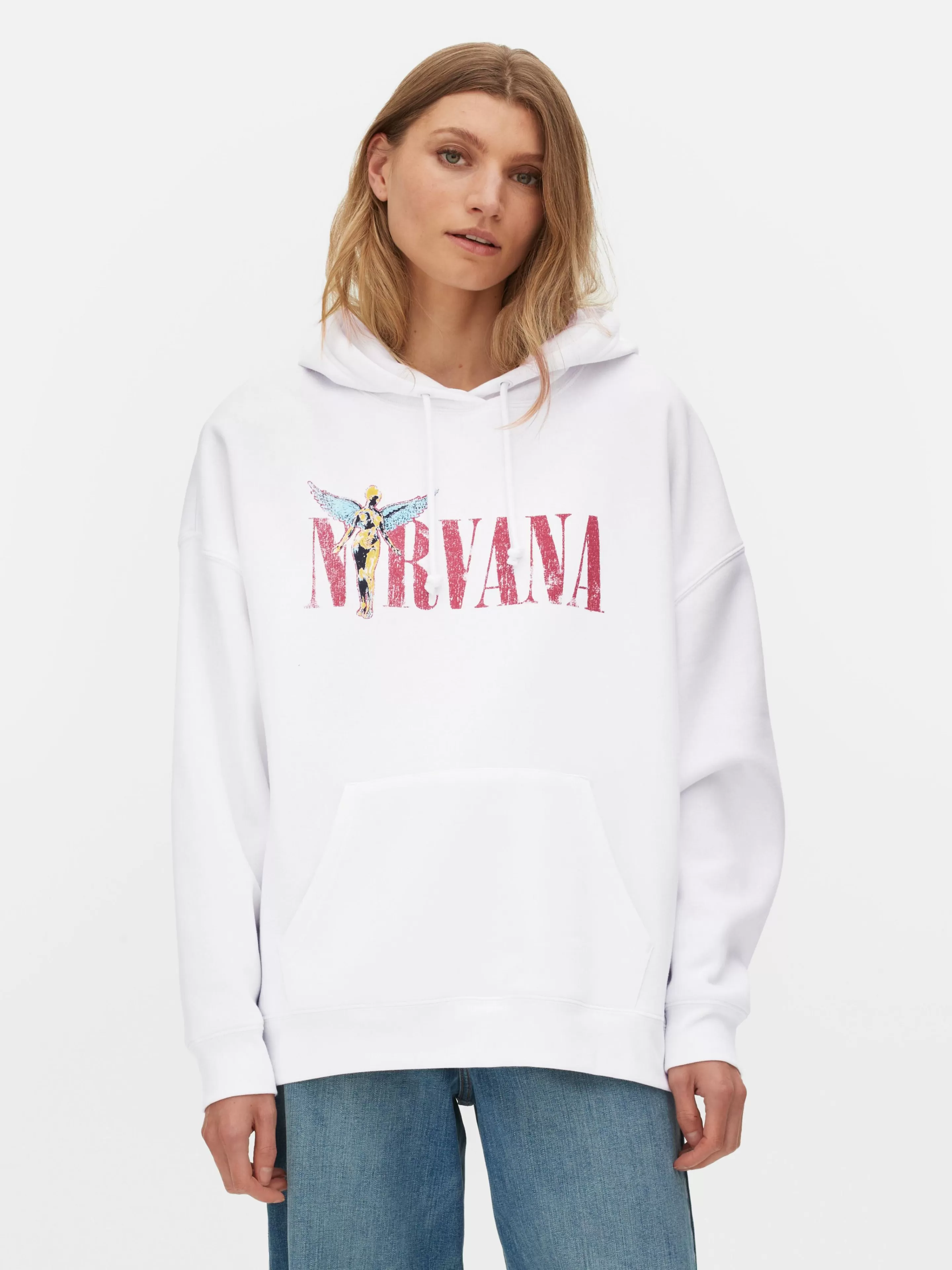Sweat à Capuche Graphique Nirvana-Primark Flash Sale