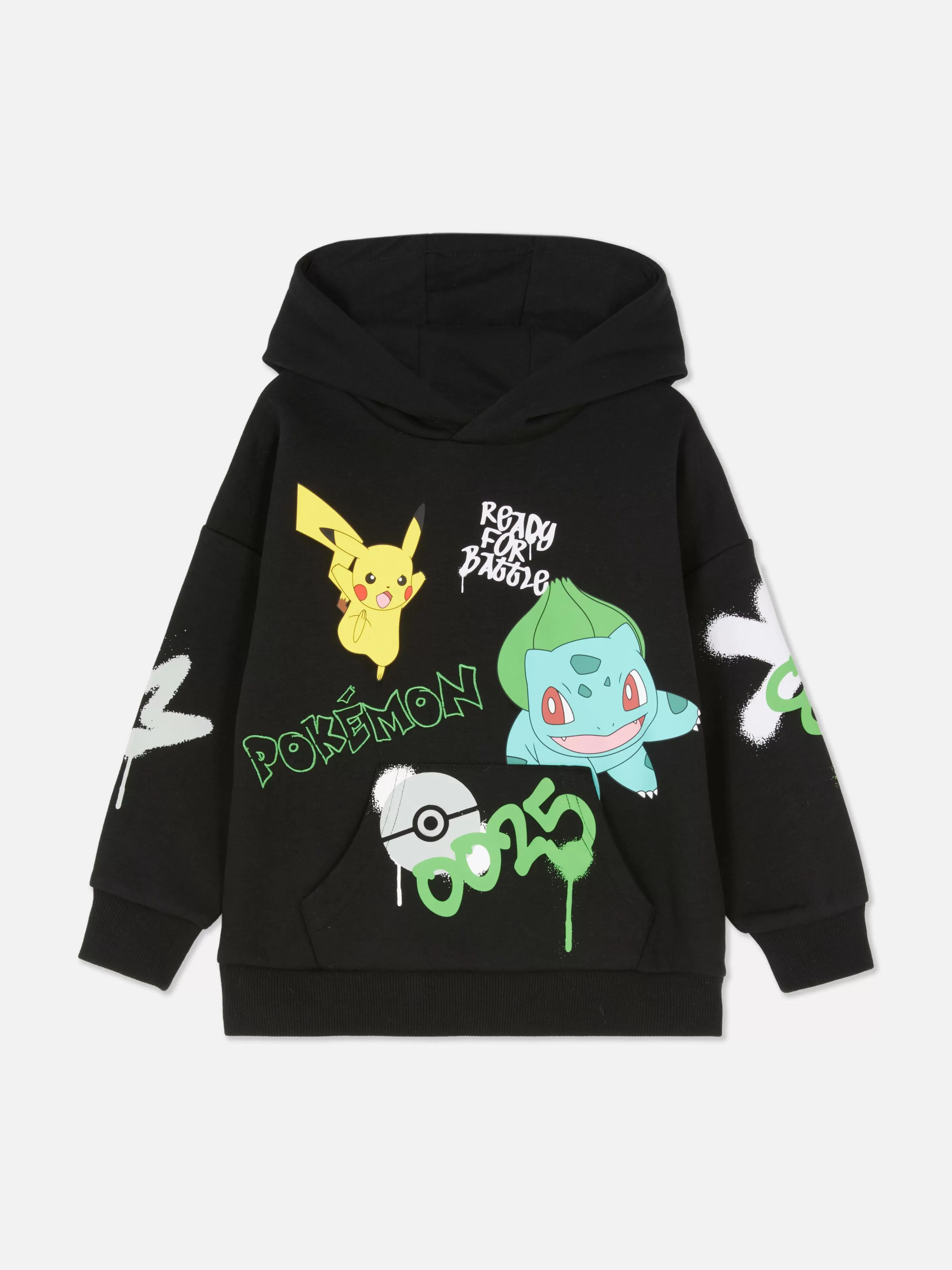 Sweat à Capuche Graphique Pokémon à Coordonner-Primark Flash Sale