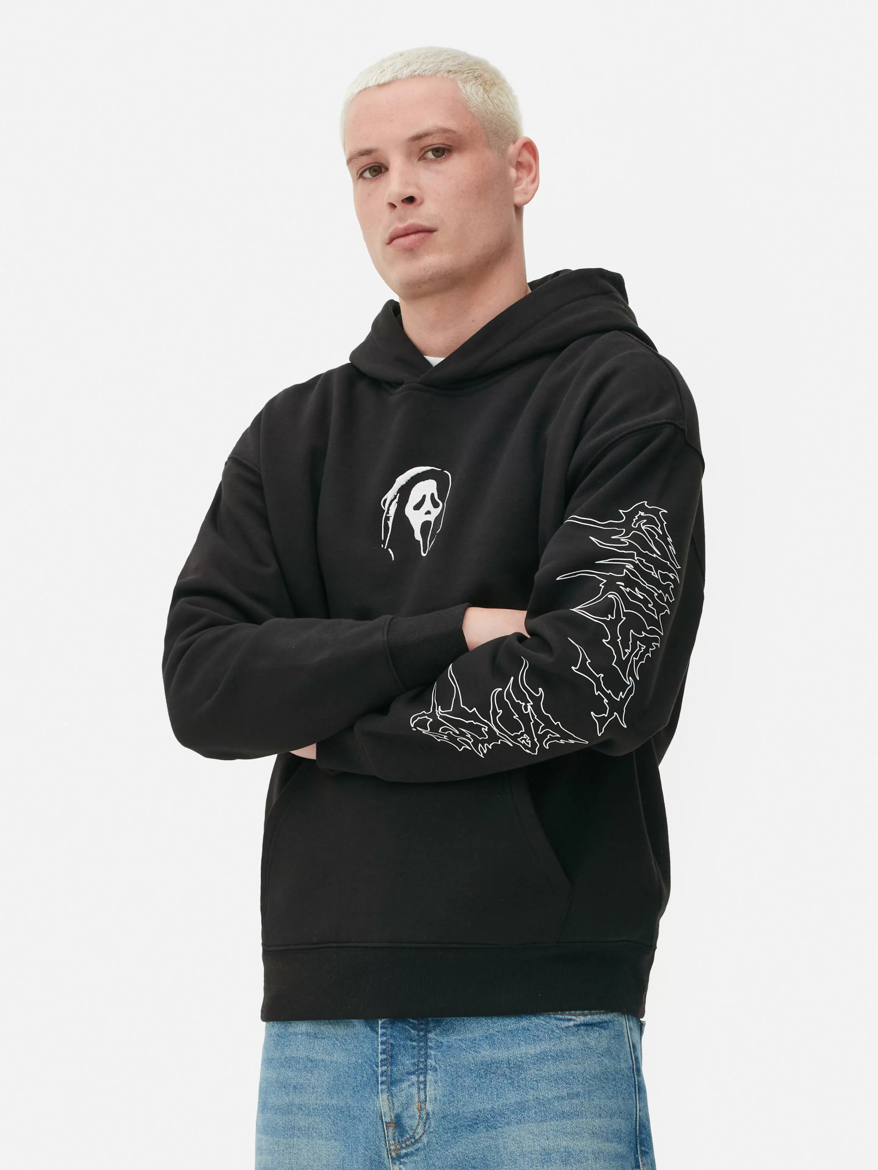 Sweat à Capuche Graphique Scream Ghostface-Primark Fashion