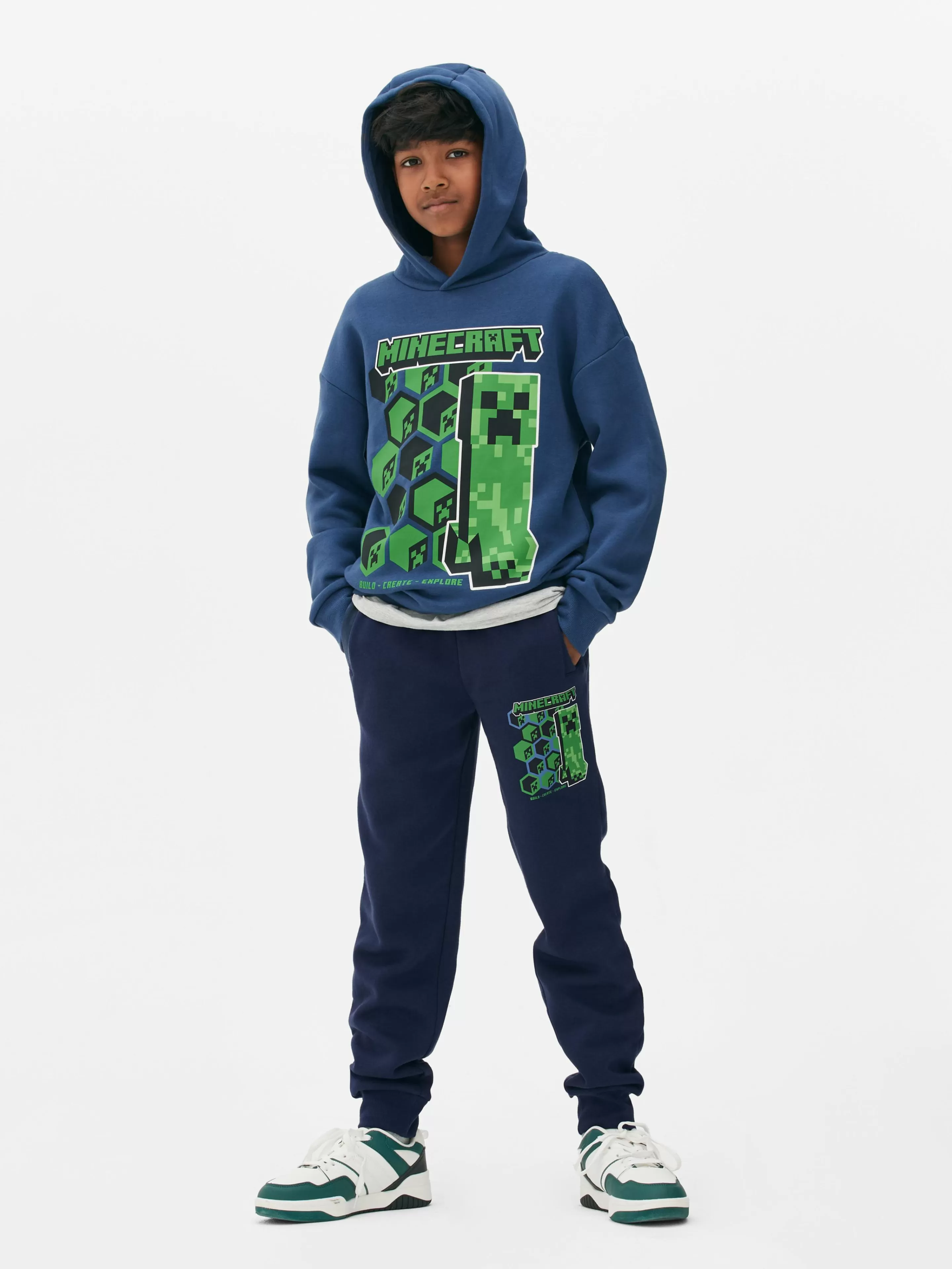 Sweat à Capuche Minecraft Creeper-Primark Store