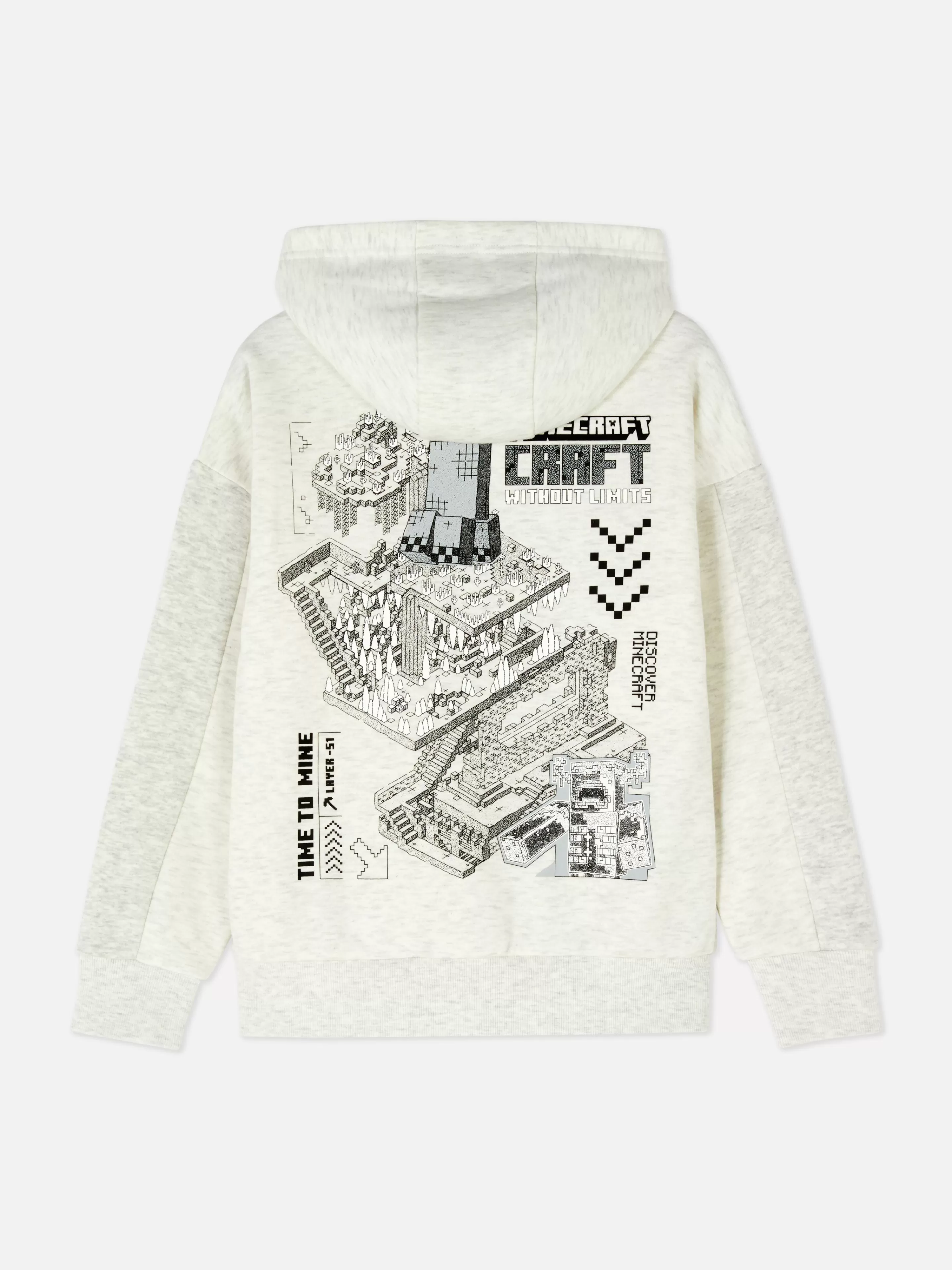 Sweat à Capuche Minecraft Creeper-Primark New