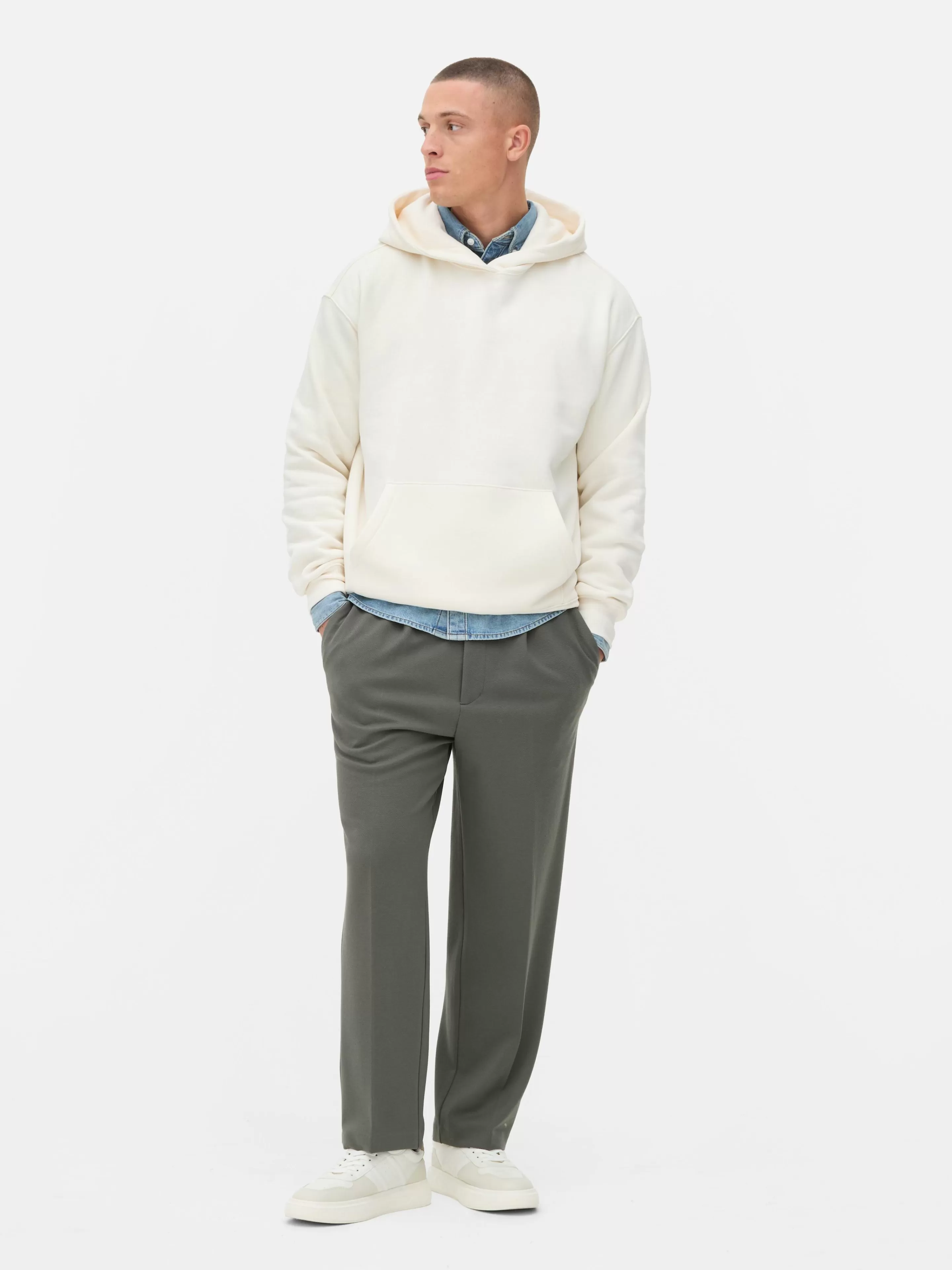 Sweat à Capuche Oversize En Jersey-Primark Online