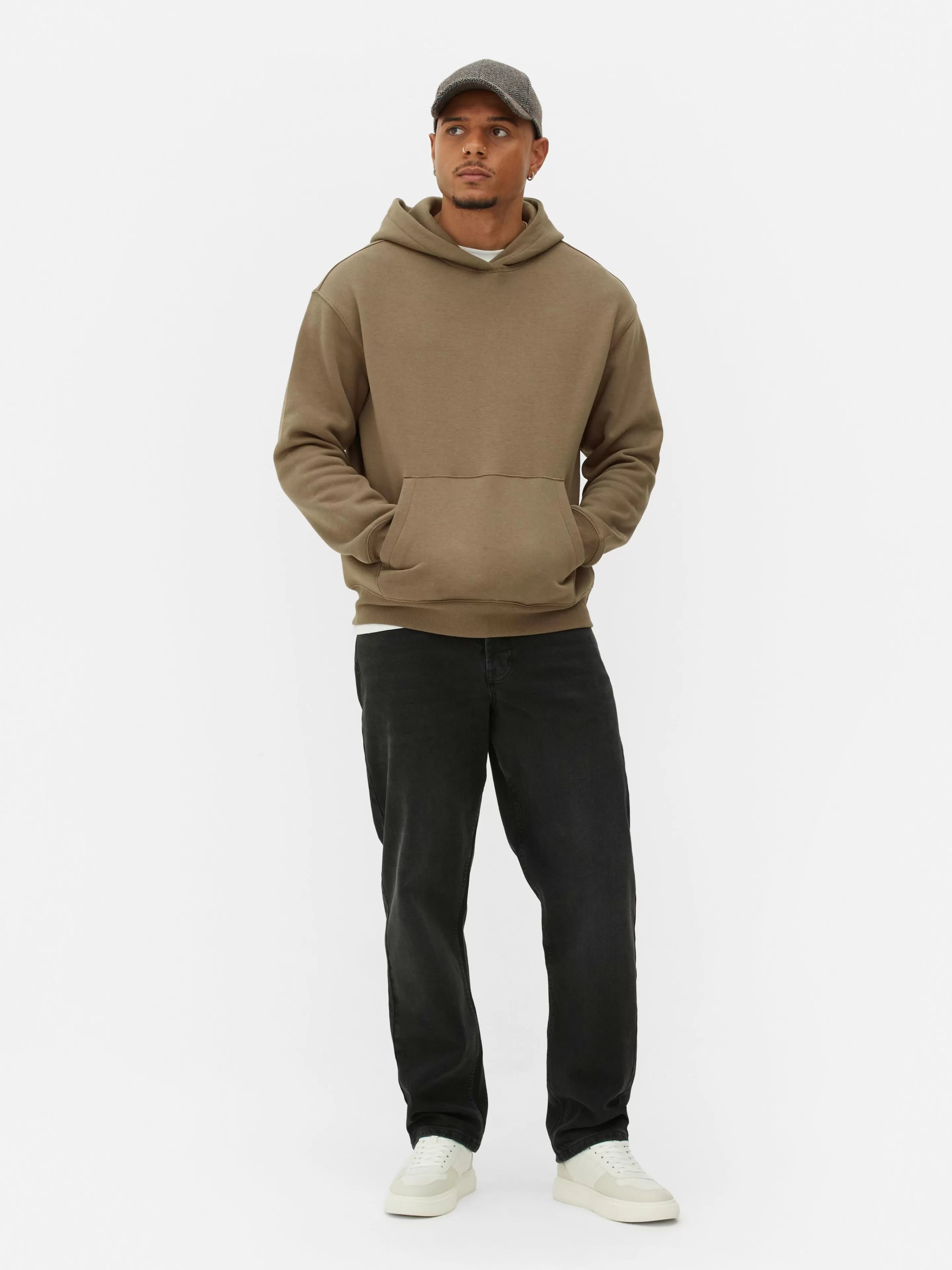 Sweat à Capuche Oversize En Jersey-Primark Store