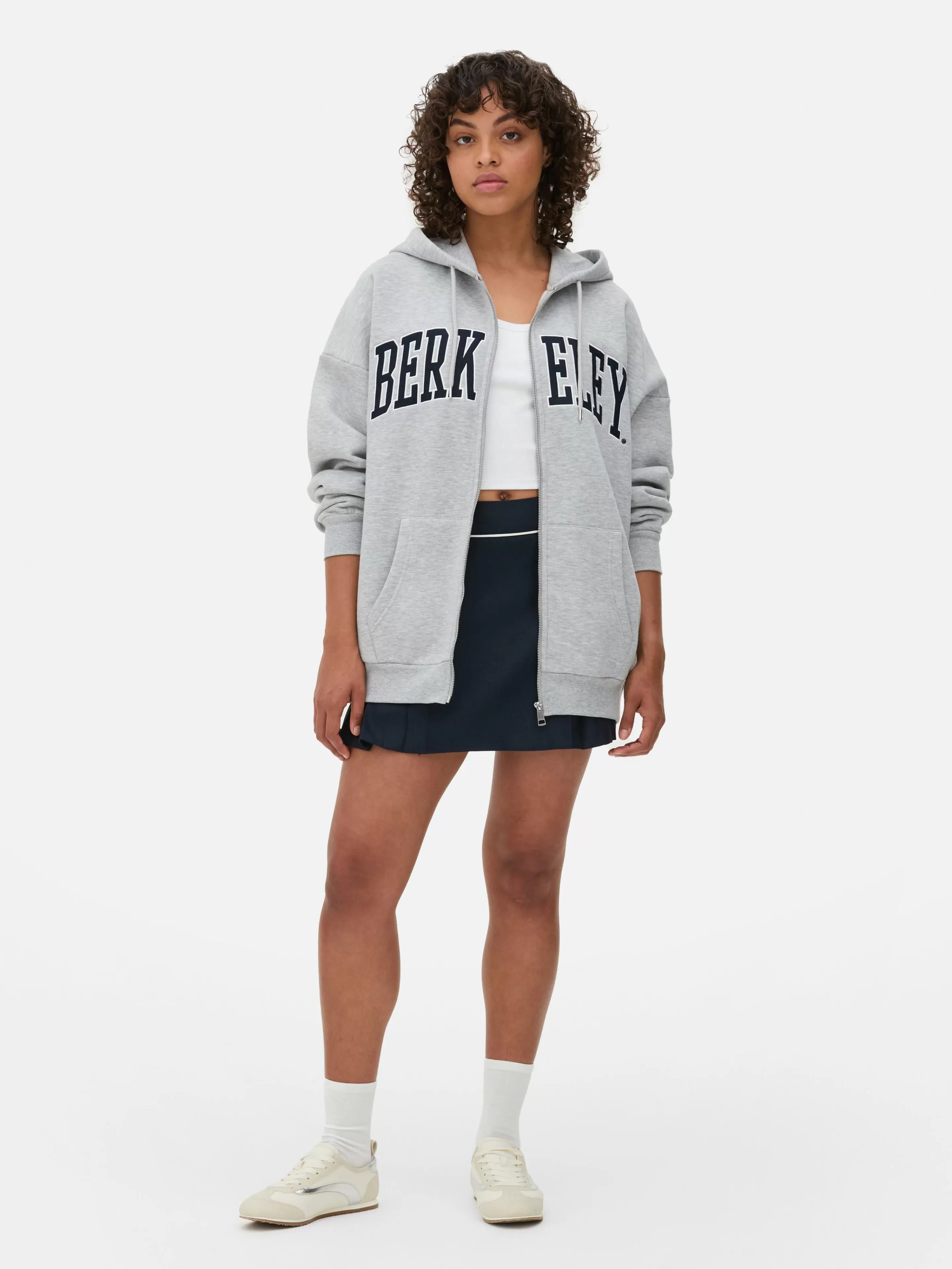 Sweat à Capuche Zippé Berkeley à Coordonner-Primark Shop