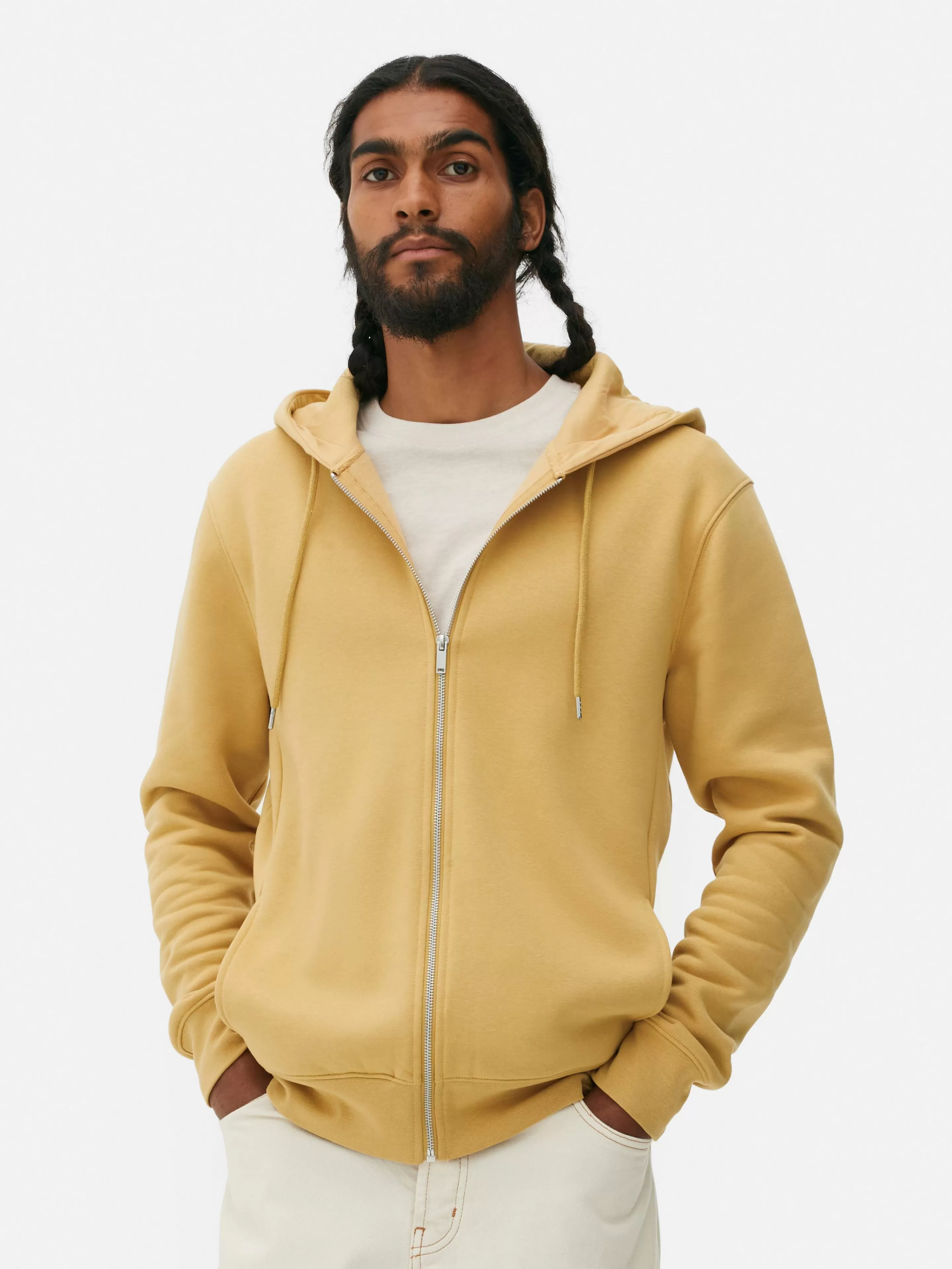 Sweat à Capuche Zippé Classique-Primark Discount