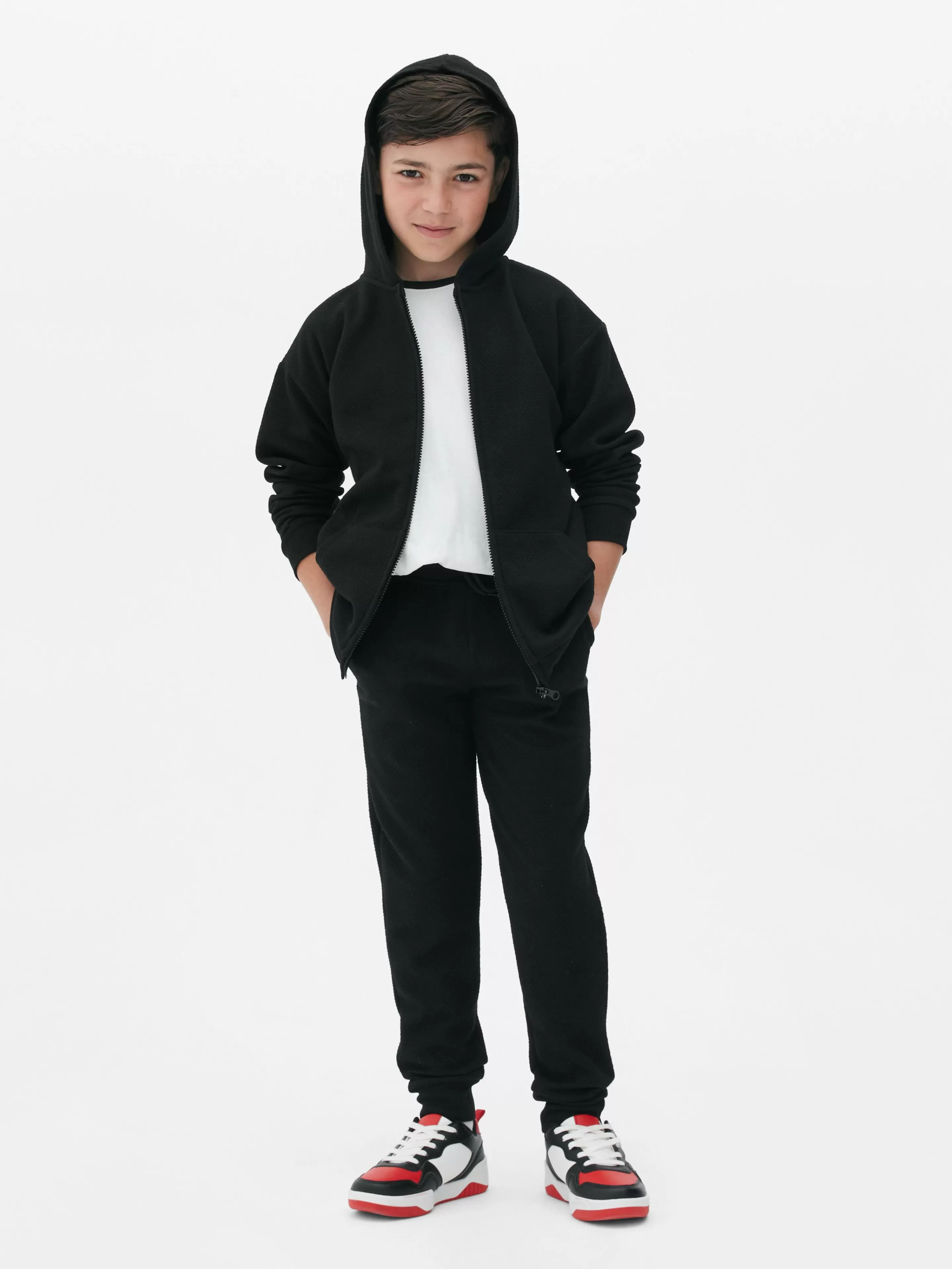 Sweat à Capuche Zippé Texturé Ado-Primark Best Sale