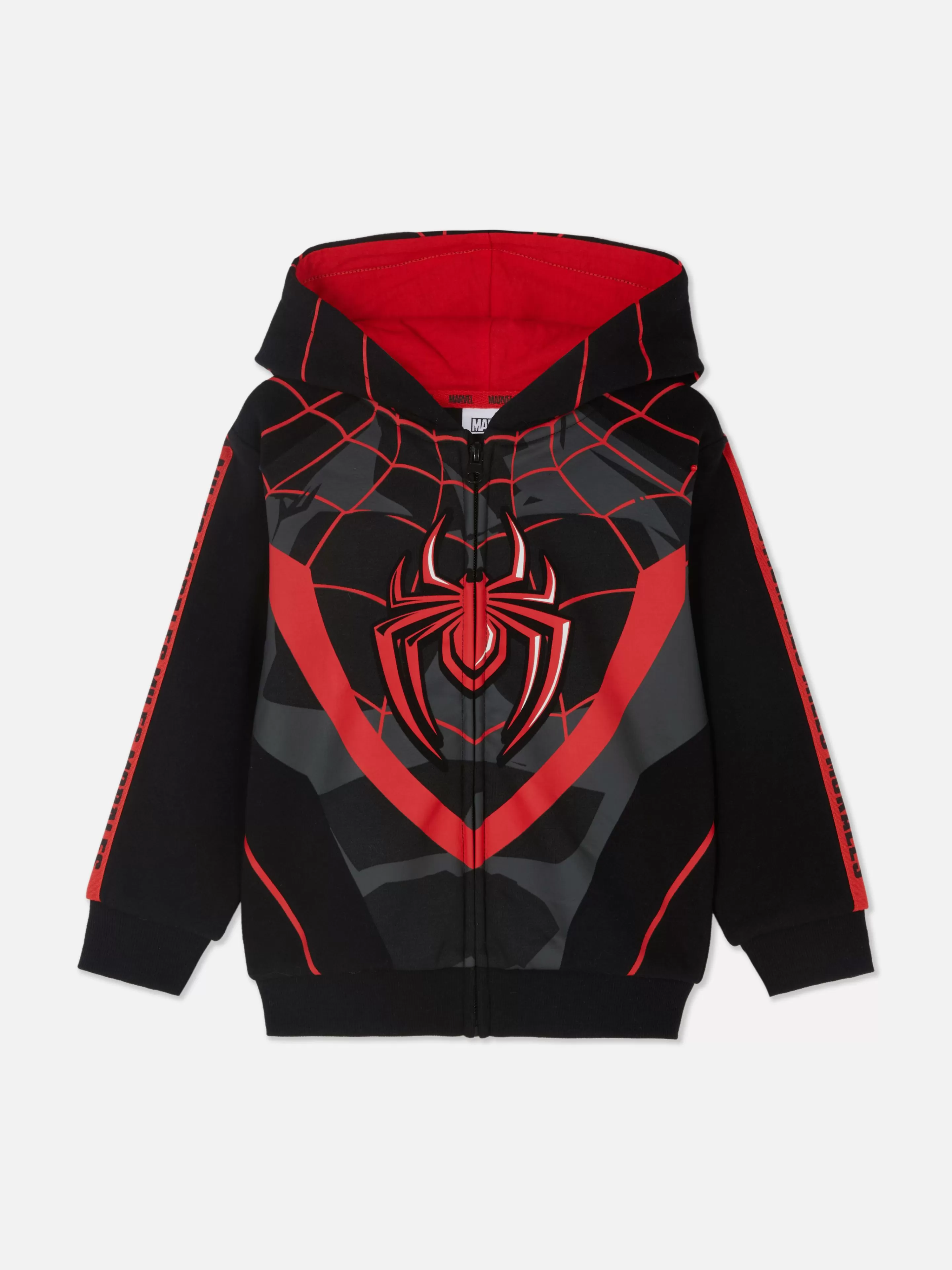 Sweat Zippé à Capuche Marvel Spider-Man Miles Morales-Primark Shop