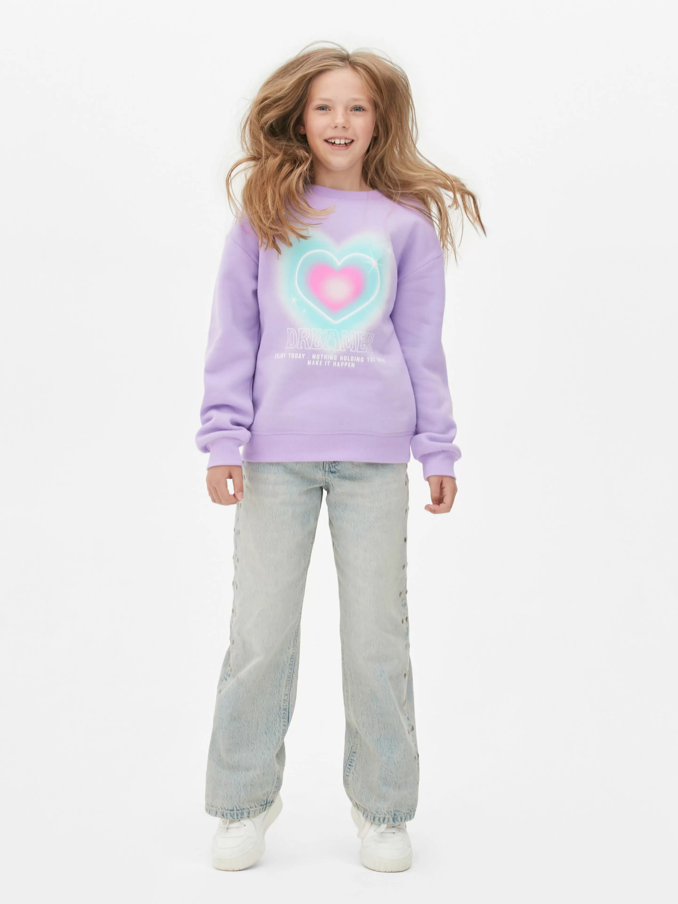 Sweat-shirt à Col Ras-du-cou-Primark Store