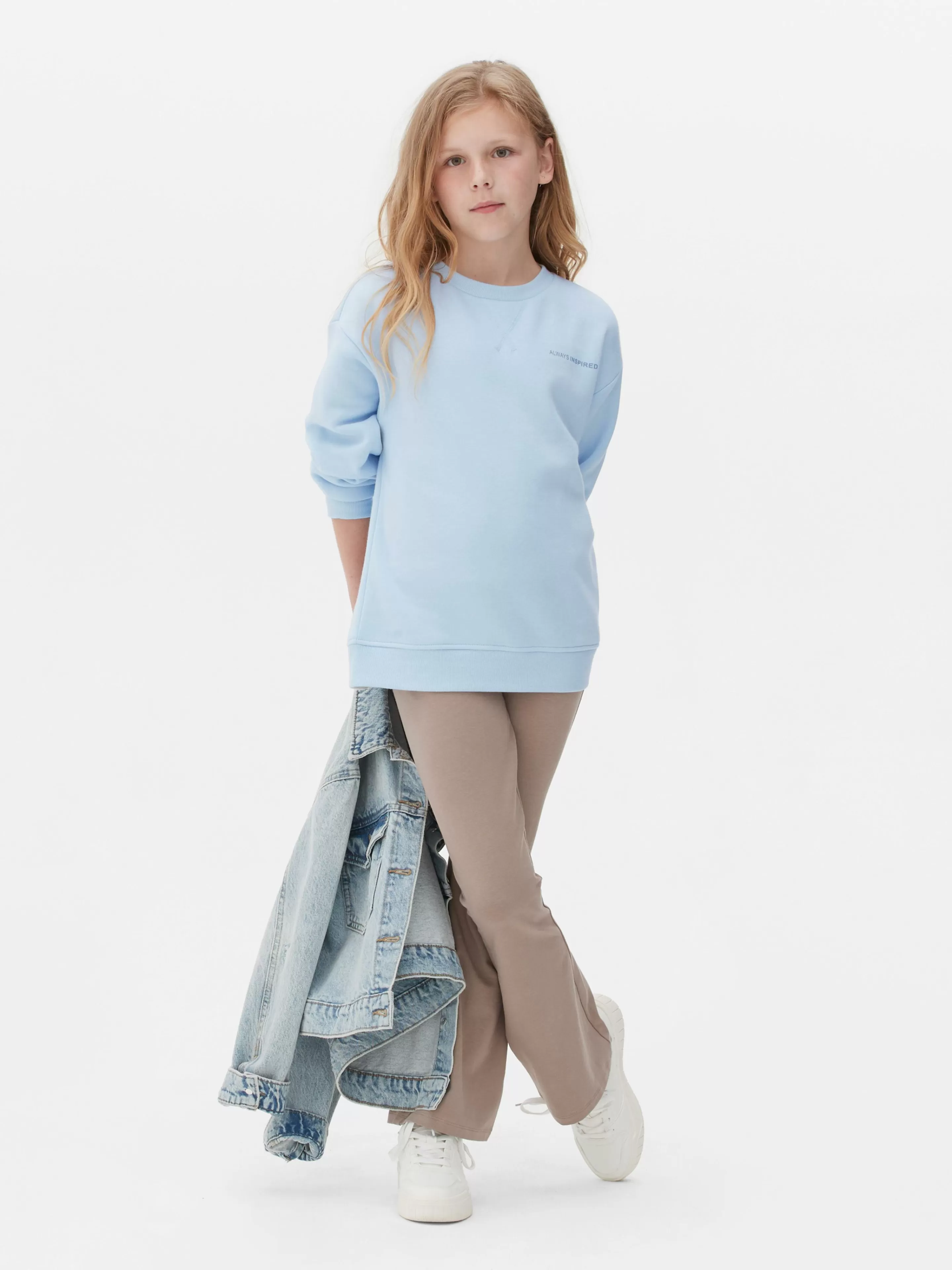 Sweat-shirt à Col Ras-du-cou-Primark Outlet