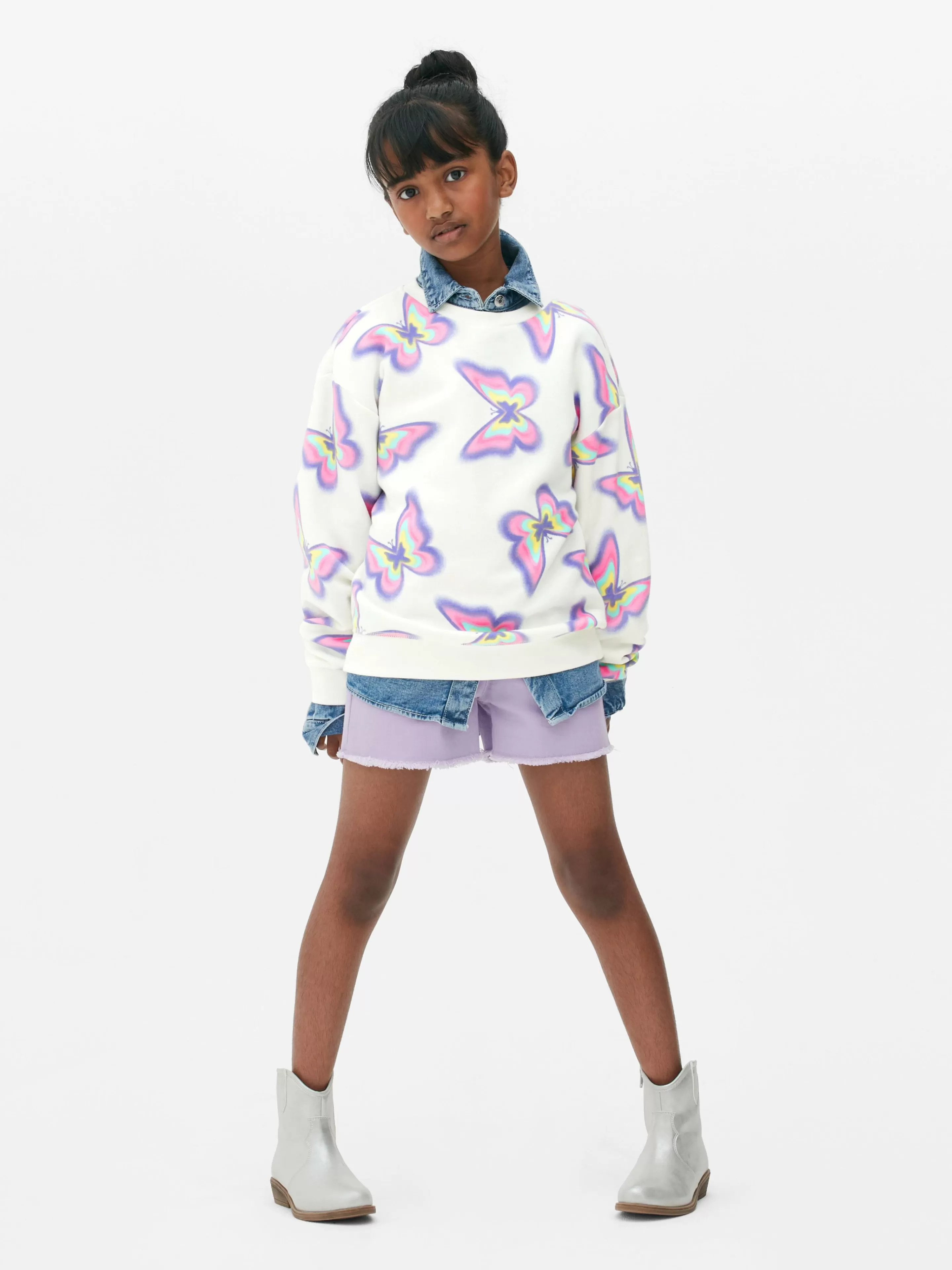 Sweat-shirt à Col Ras-du-cou-Primark Flash Sale